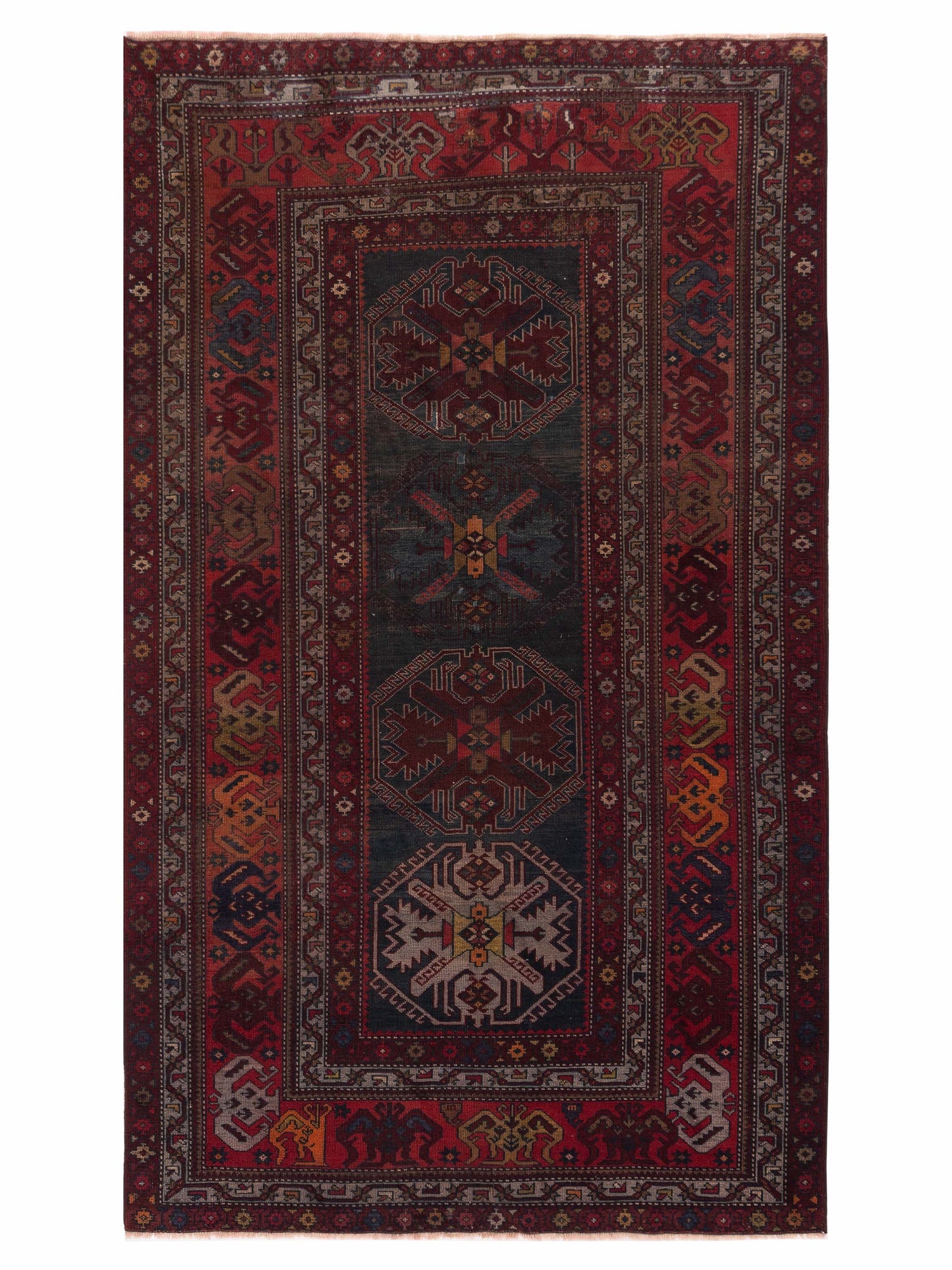 Pasha Old Anatolian  Black Red Traditional