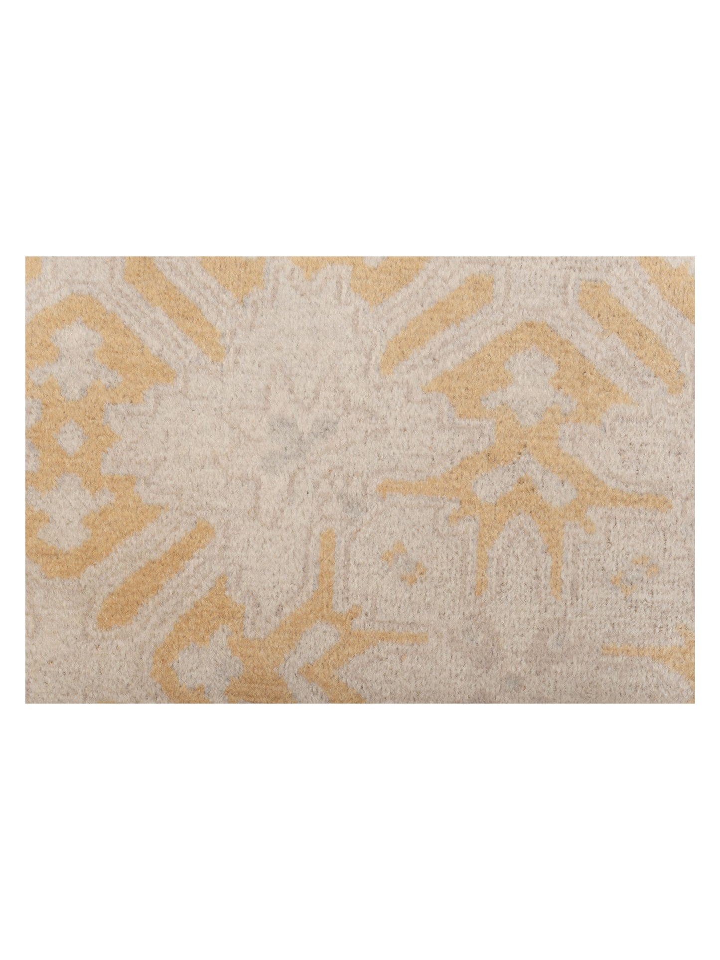 Evren 122221 Silver Gold 6x9 Hand Knotted Rug