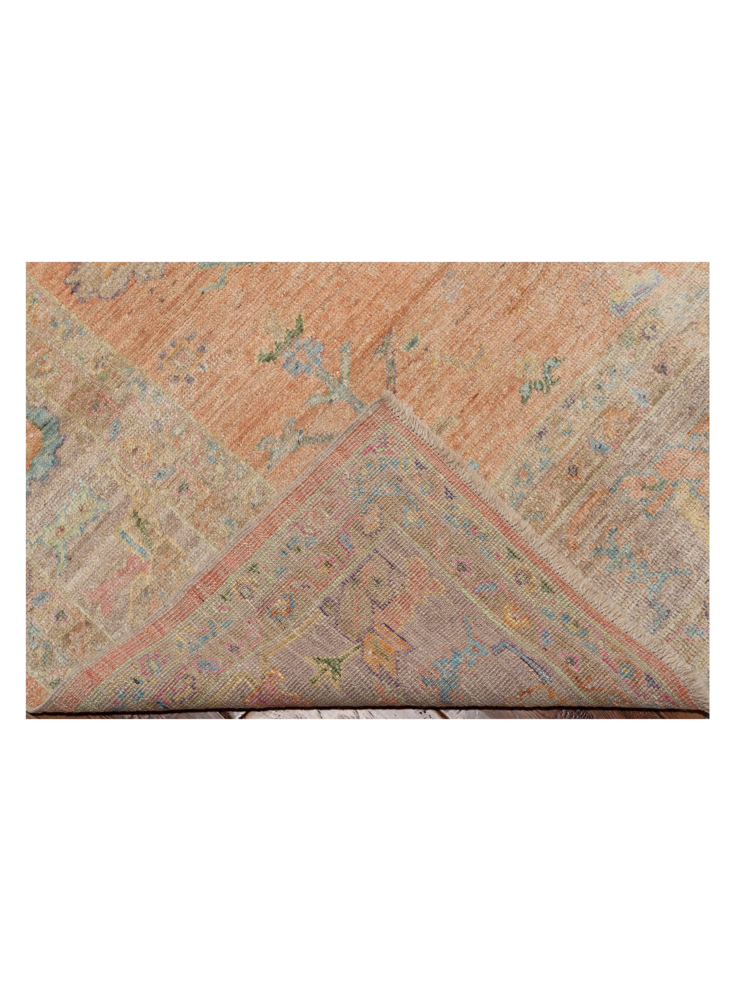 Angora Oushak 145449 Pink Purple 9x11.6 Hand Knotted Rug