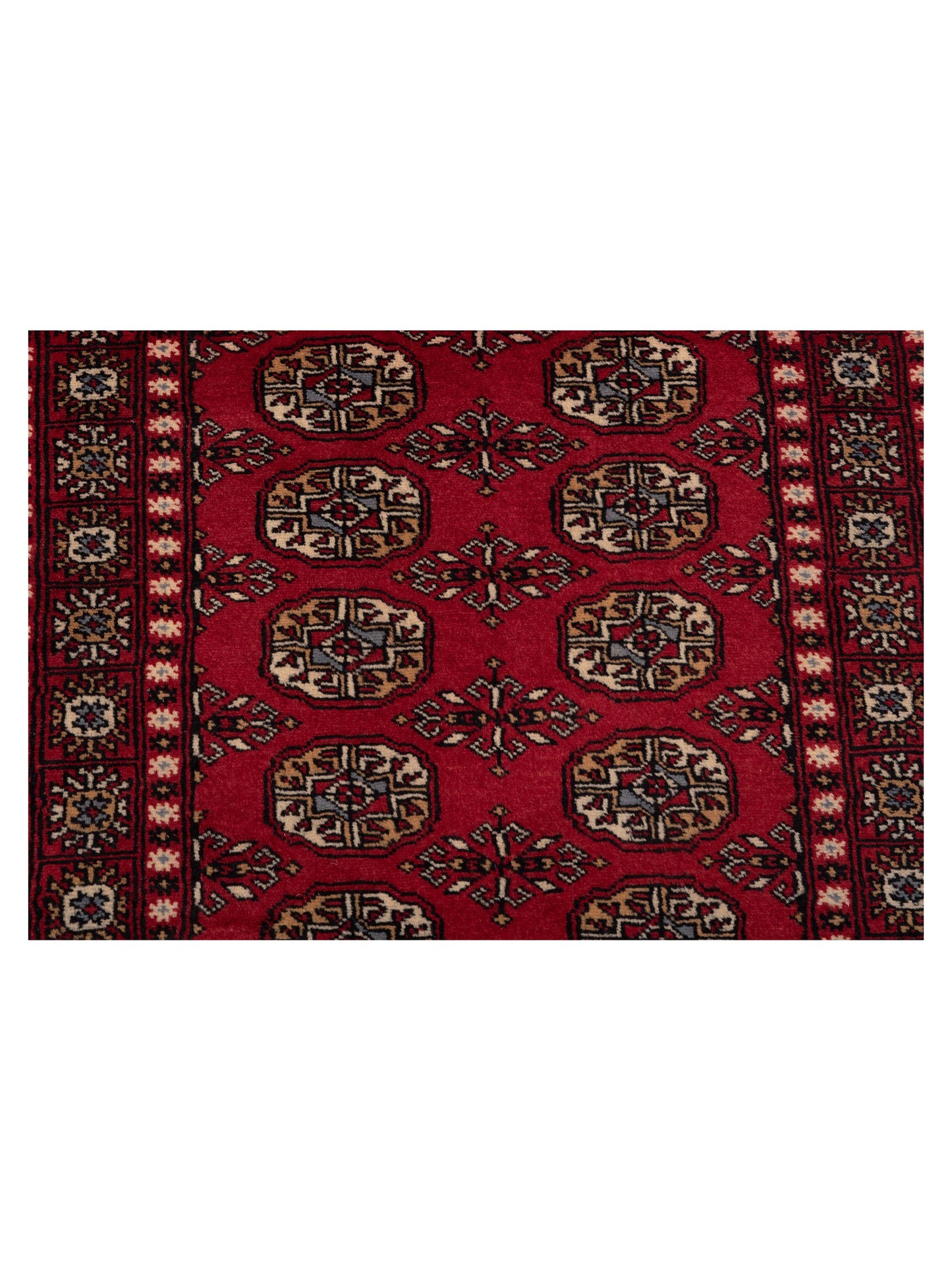 Bokhara 145575 Red Red 3.1x5.1 Hand Knotted Rug