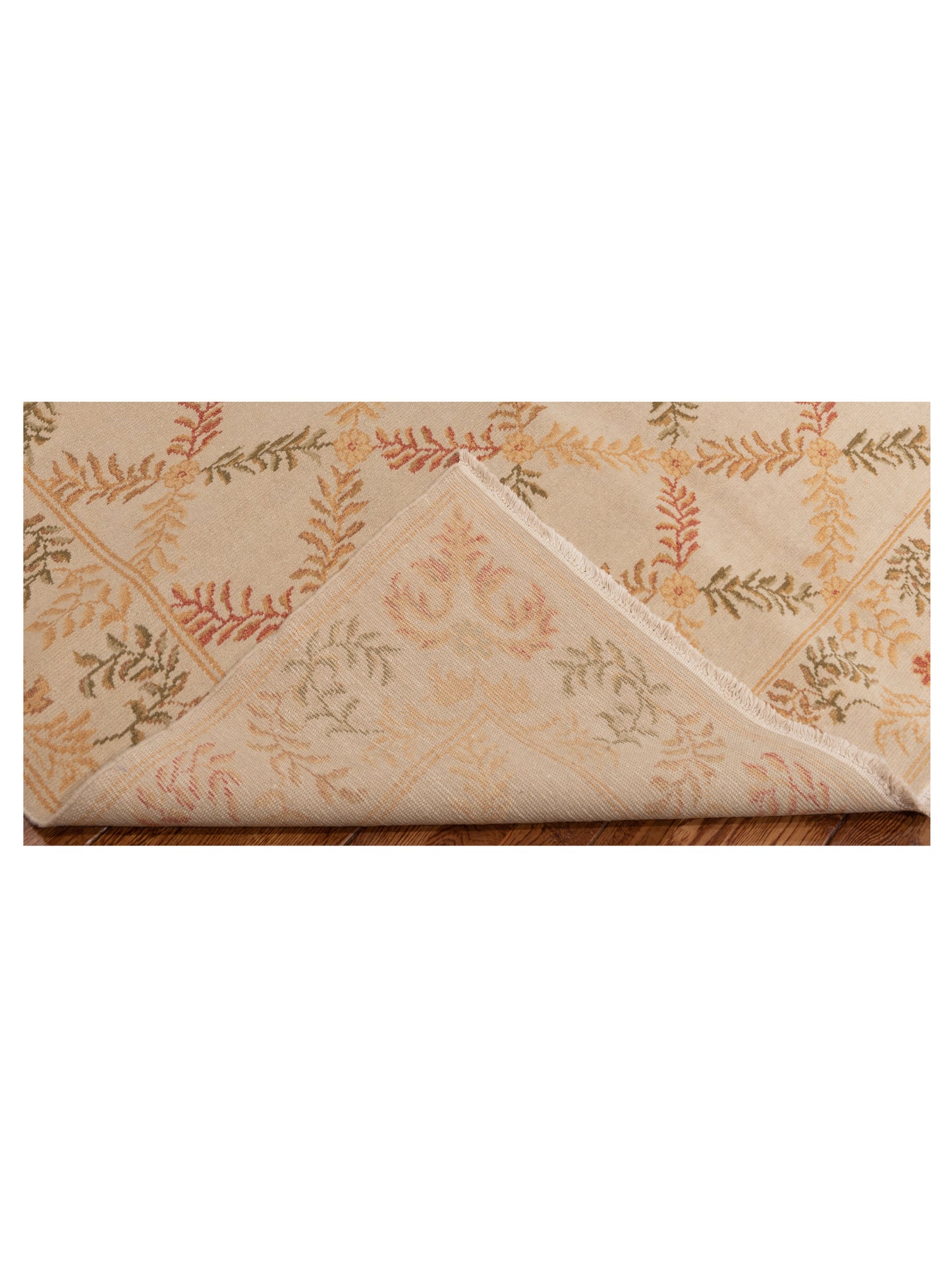 Bouquet 107520 Ivory 6.1x8.9 Hand Knotted Rug