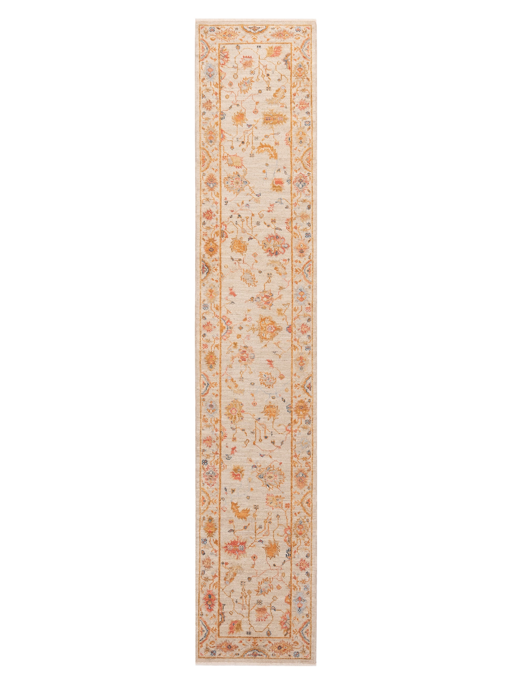 Anadol Angora Oushak  Ivory Ivory Traditional