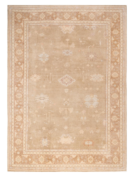 Anadol Angora Oushak  Brown Brown Traditional