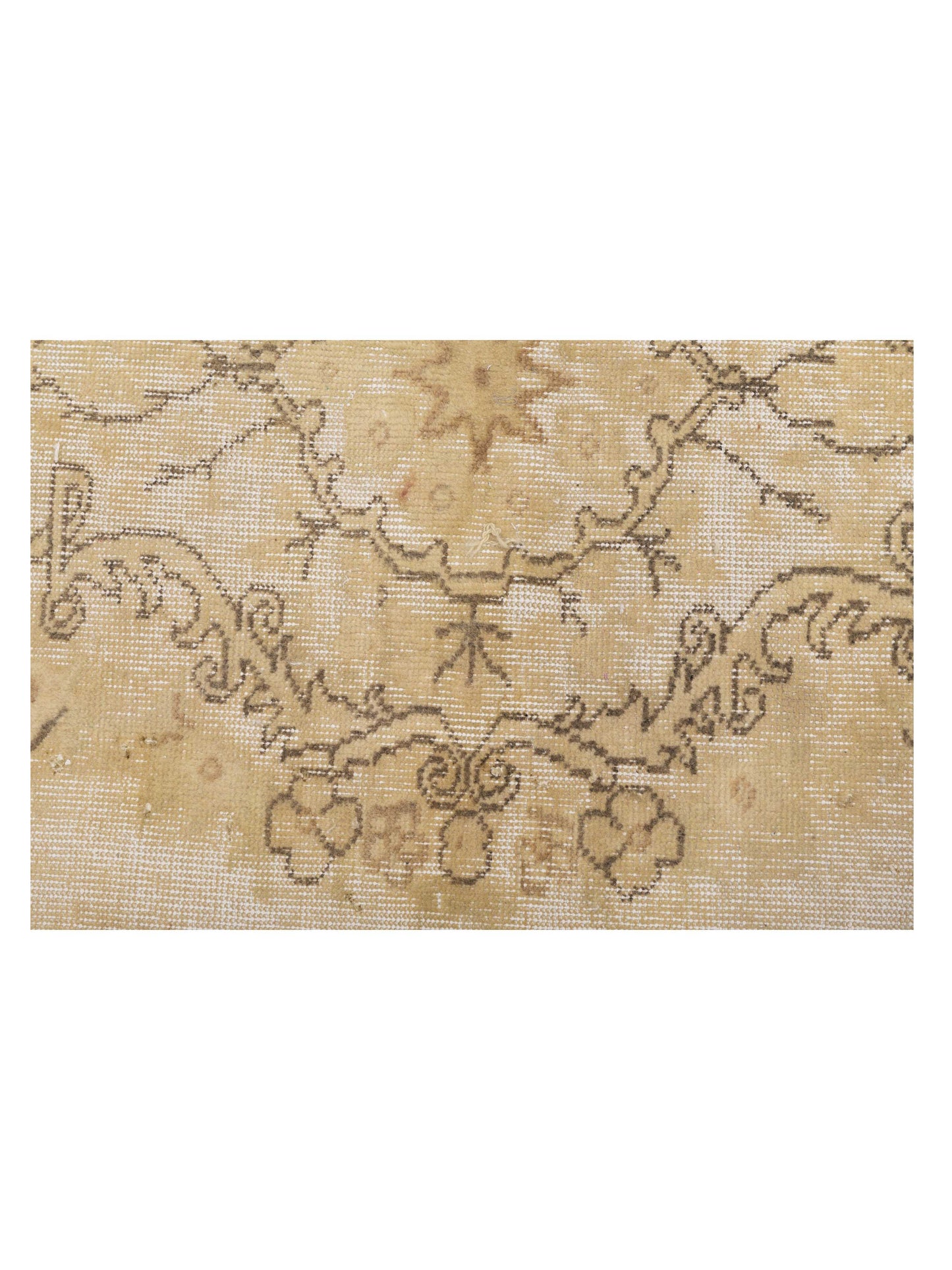 Turkish Vestige Patchwork 146037 Light Green 9.1x12 Hand Knotted Rug
