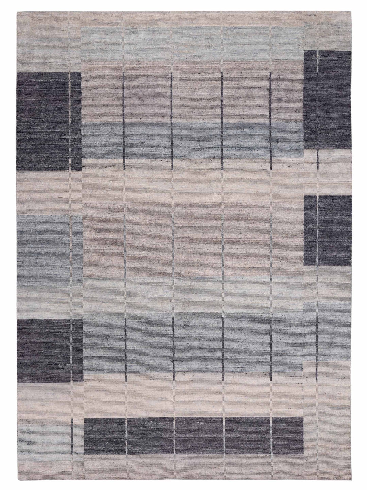 Siena Himalayan  Gray Blue Contemporary