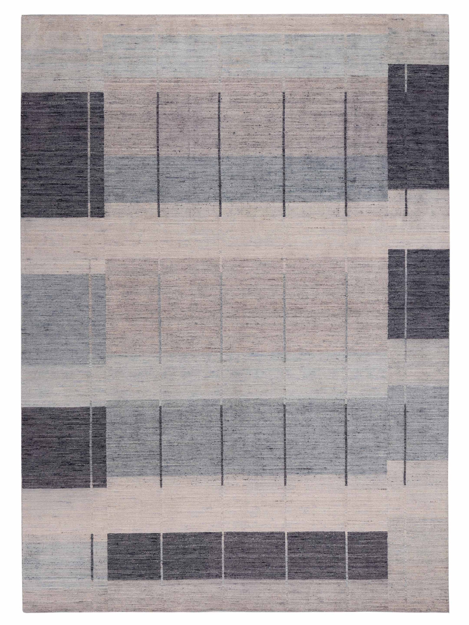 Siena Himalayan  Gray Blue Contemporary
