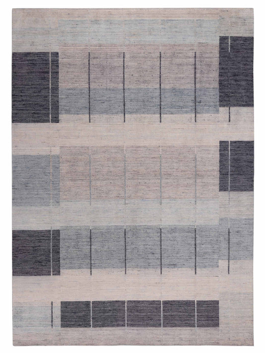 Siena Himalayan  Gray Blue Contemporary