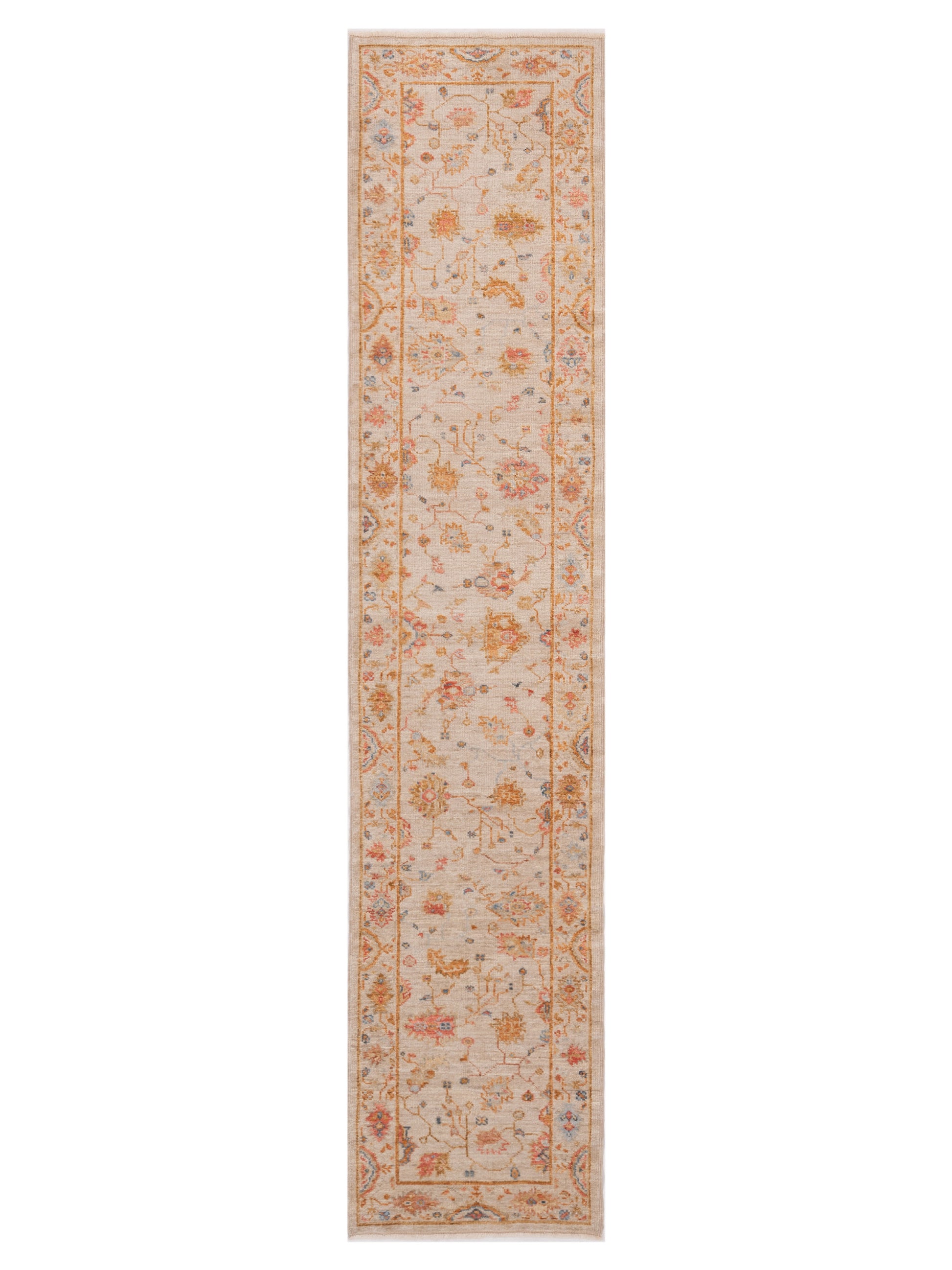 Anadol Angora Oushak  Ivory Ivory Traditional