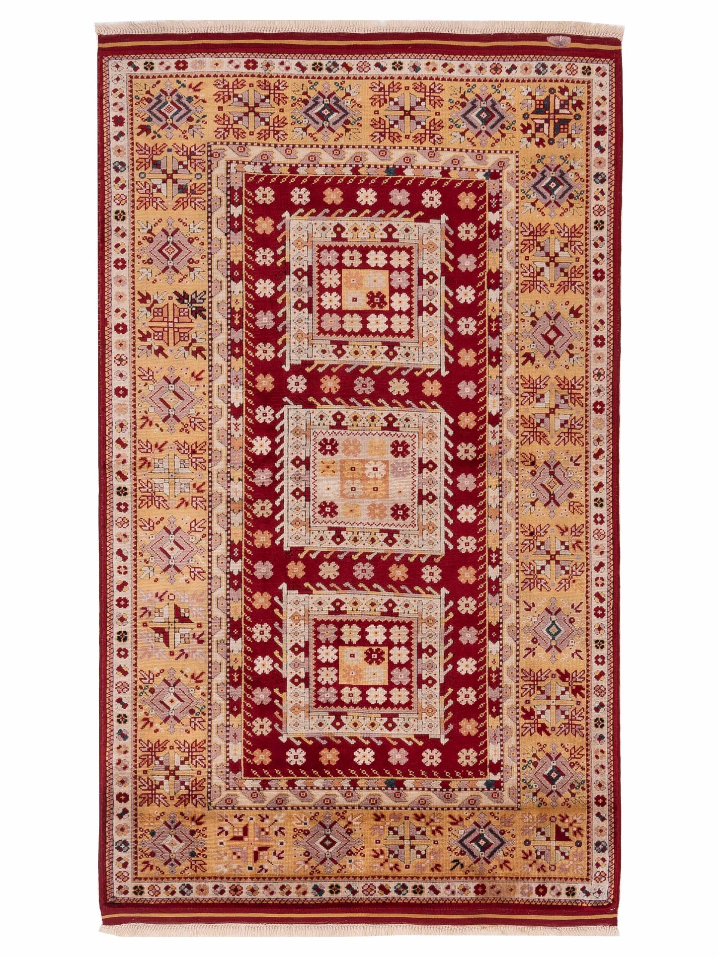 Pasha Turkish Shirwan  Red Gold Traditional