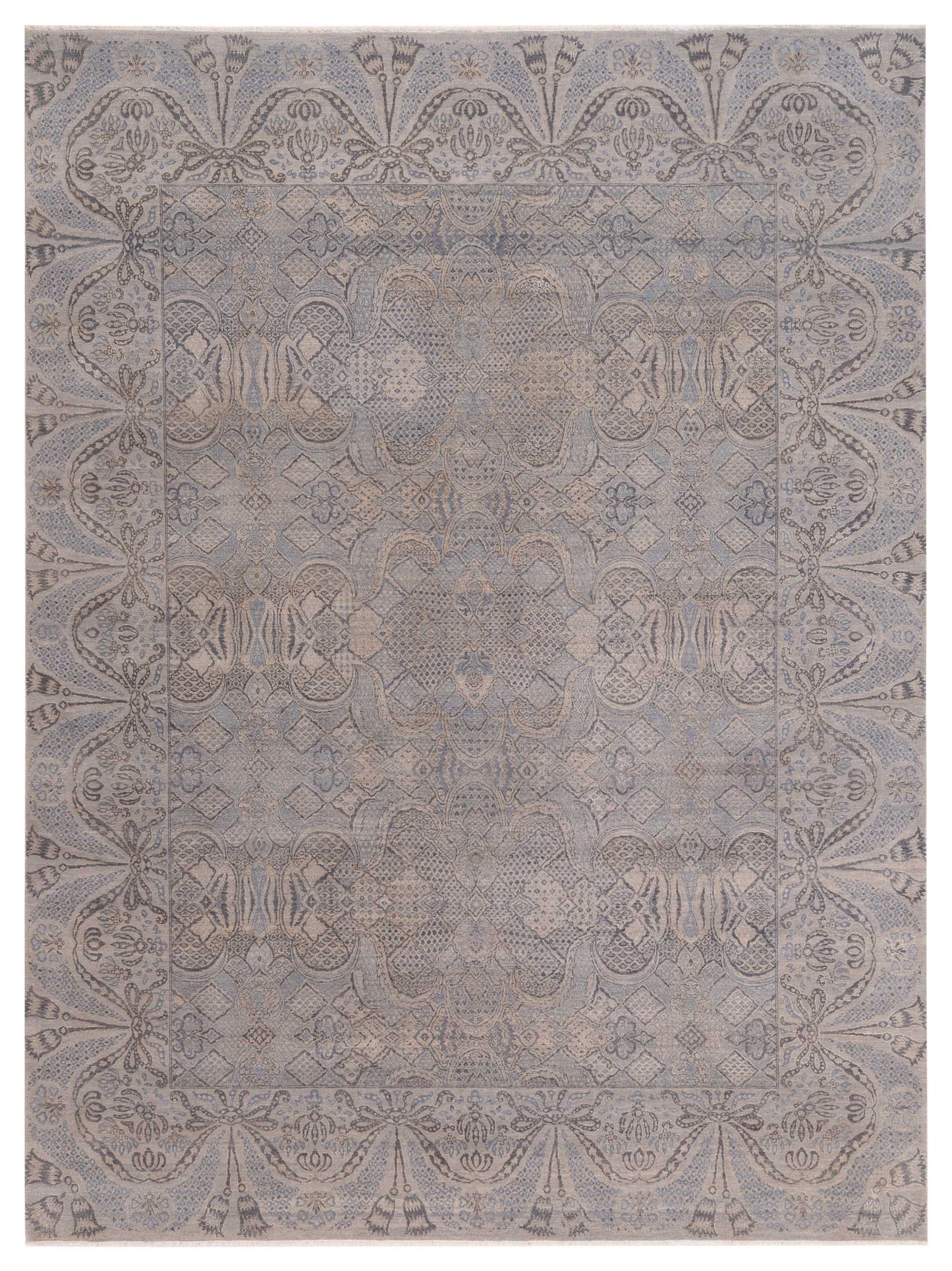 Rajpur Mastersilk  Gray Gray Transitional