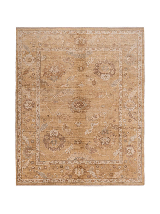 Anadol Angora Oushak  Gold Gold Traditional