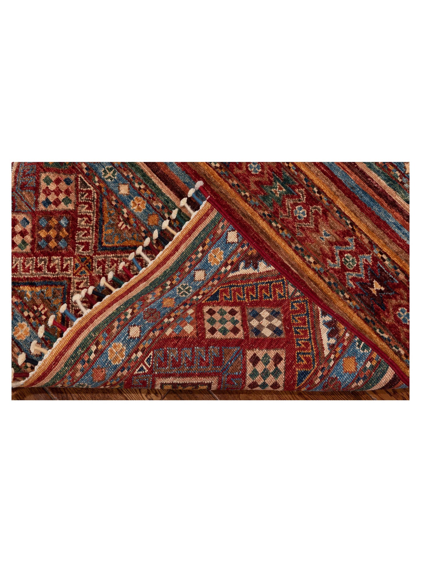 Khorjin 148794 Multi Multi 2.10x4 Hand Knotted Rug