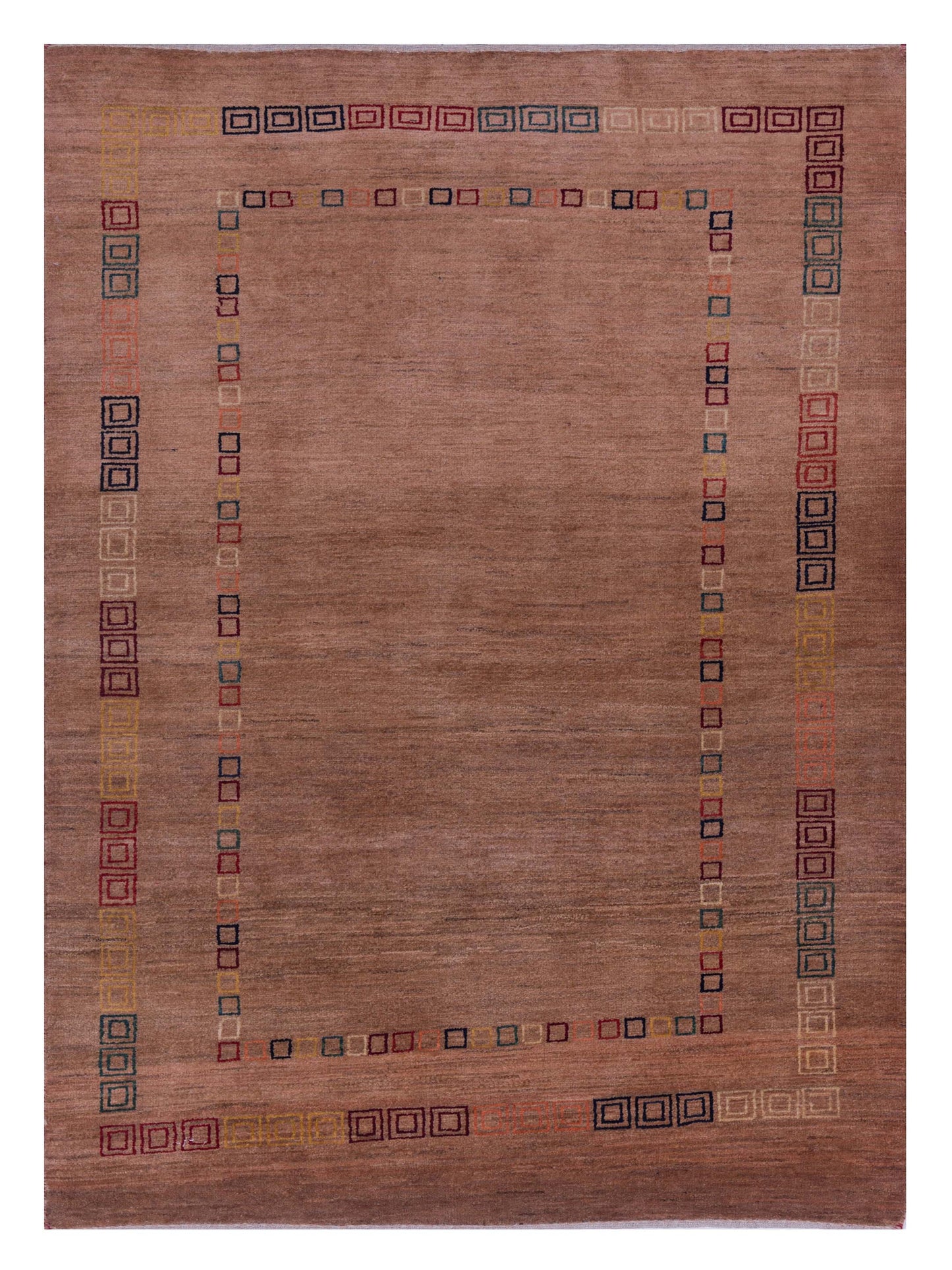 Siena Modern Gabbeh  Light Brown  Contemporary