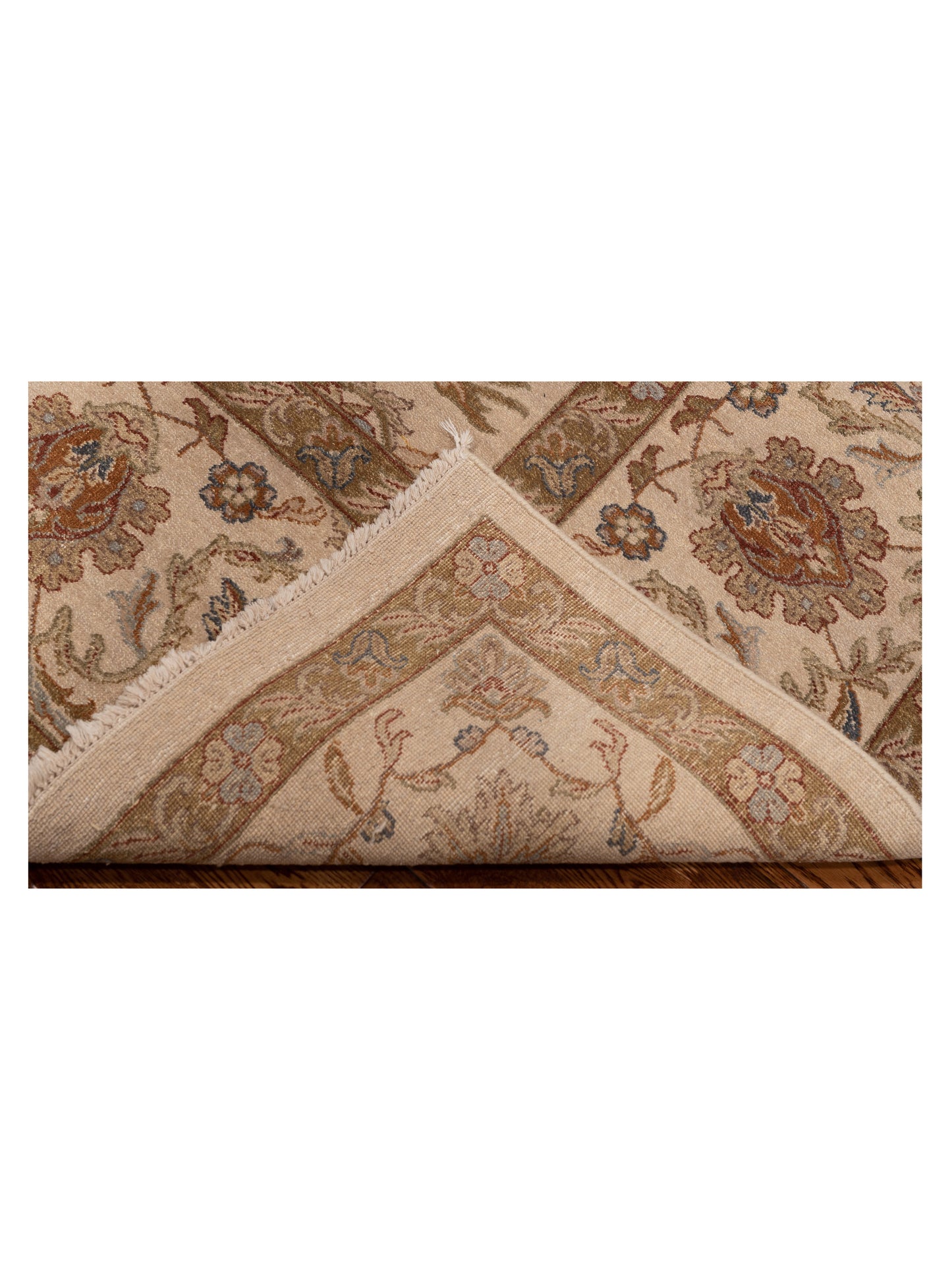 Ghazani 98616 Ivory Ivory 8.2x10 Hand Knotted Rug