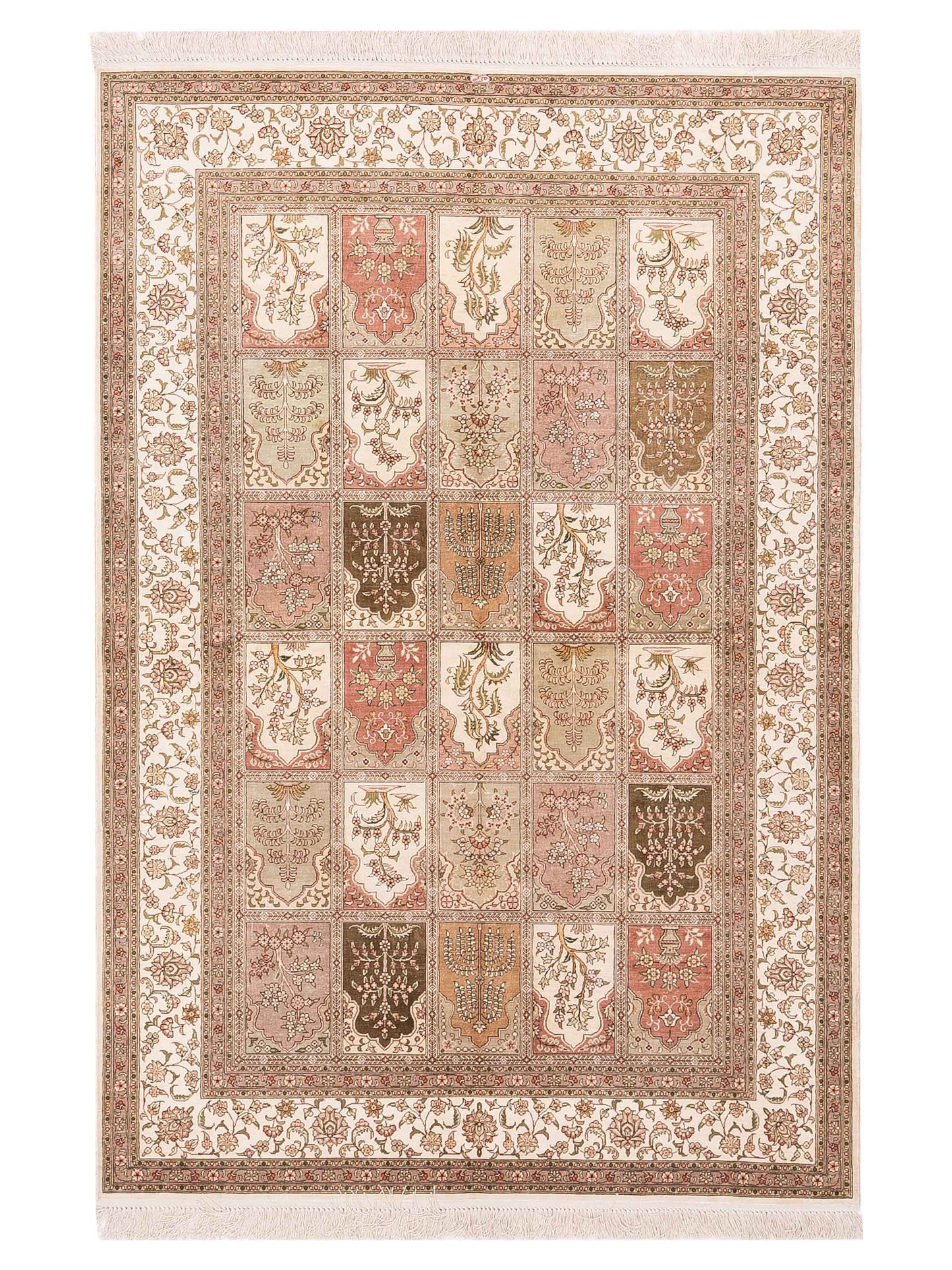 Pasha Pure Silk  Multi  Traditional