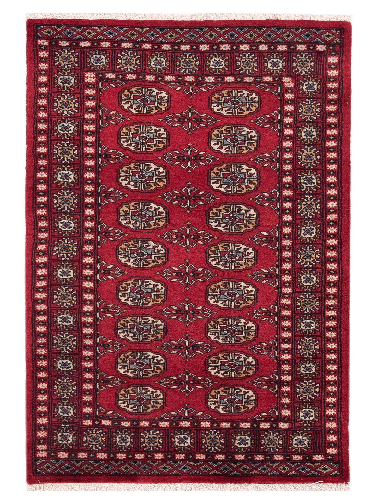 Nomad Bokhara  Red Red Traditional