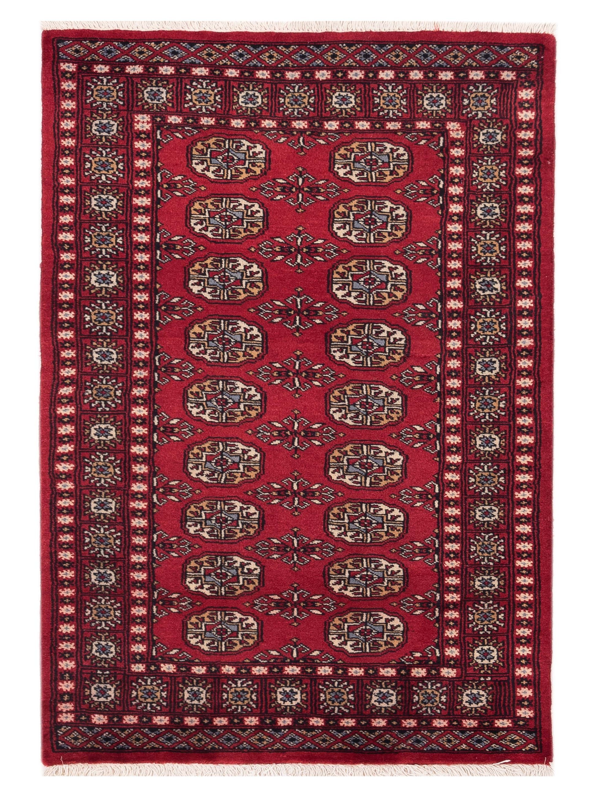 Nomad Bokhara  Red Red Traditional
