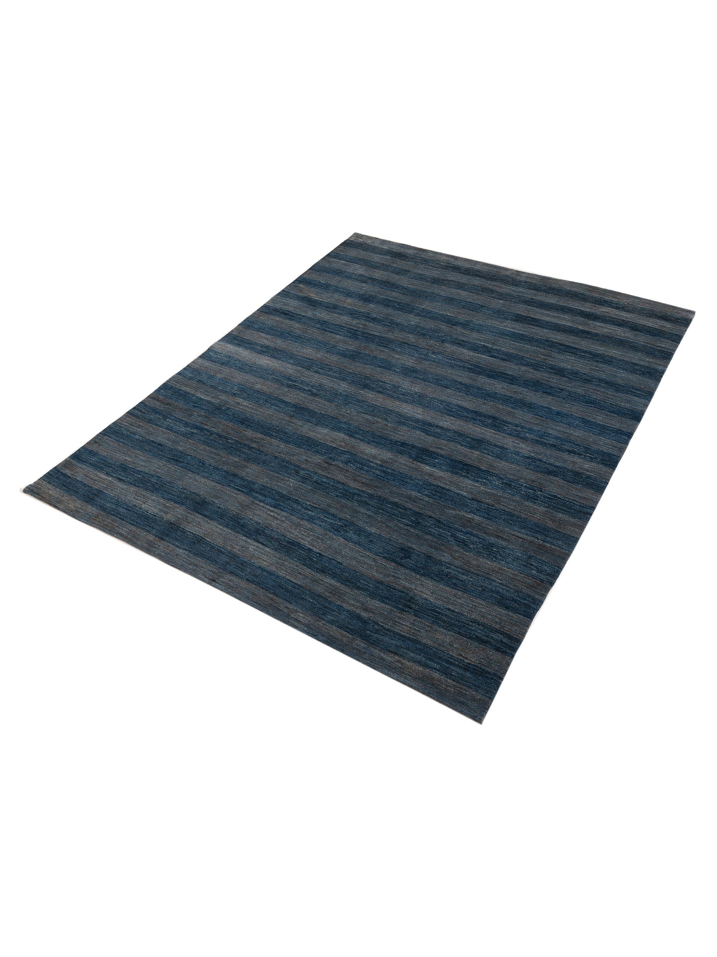 Tibetino 154000 Blue Blue 7.11x10.1 Hand Knotted Rug
