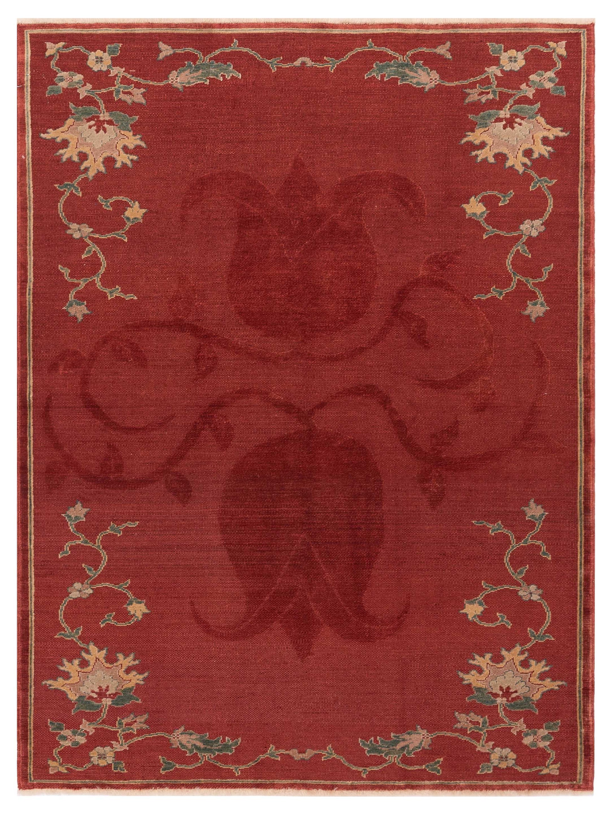 Pasha Antique Loom  Red Red Traditional