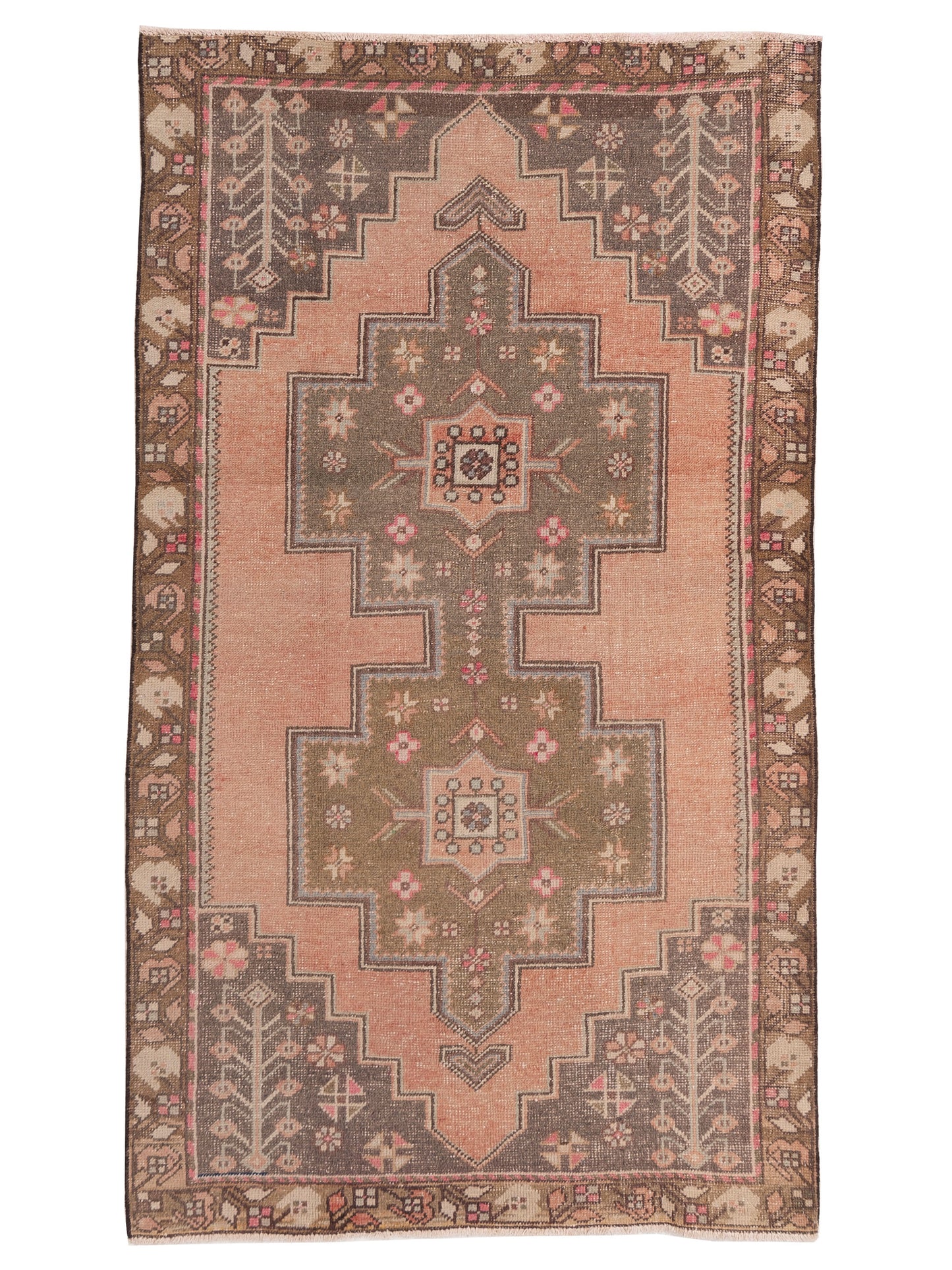 Pasha Old Anatolian  Pink Brown Transitional