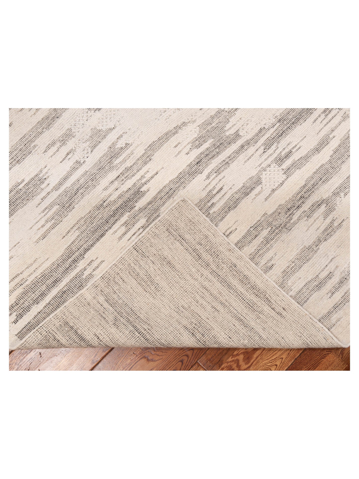 Harmony 152714 Ivory Gray 8x10.9 Hand Knotted Rug