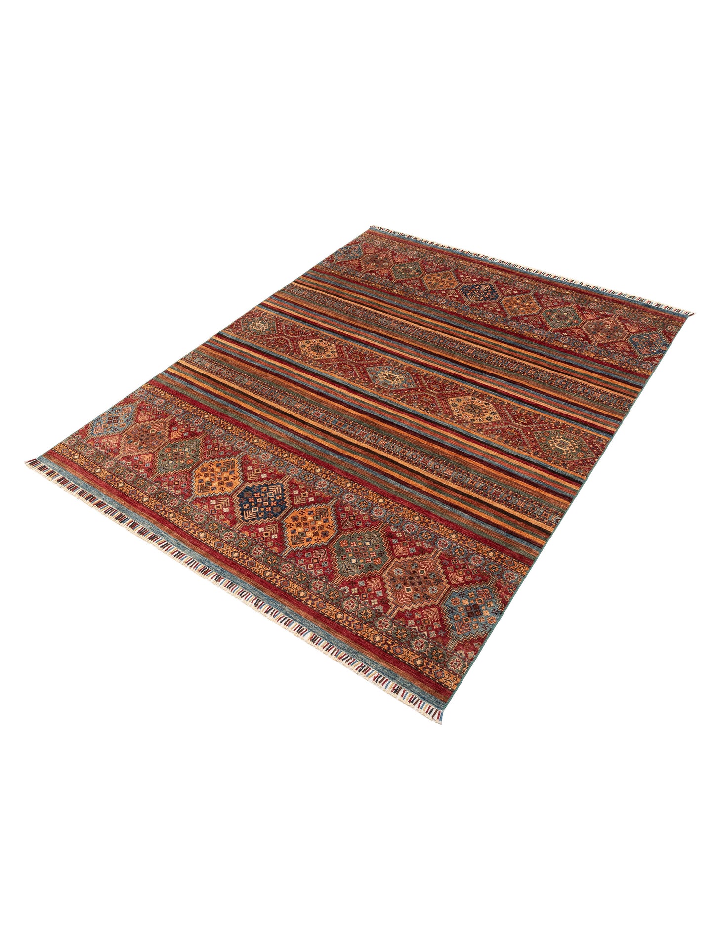 Khorjin 151950 Multi Multi 8.2x10.5 Hand Knotted Rug