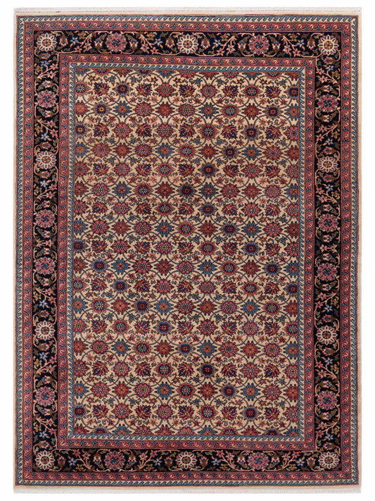 Rajpur Crown  Ivory Navy Traditional
