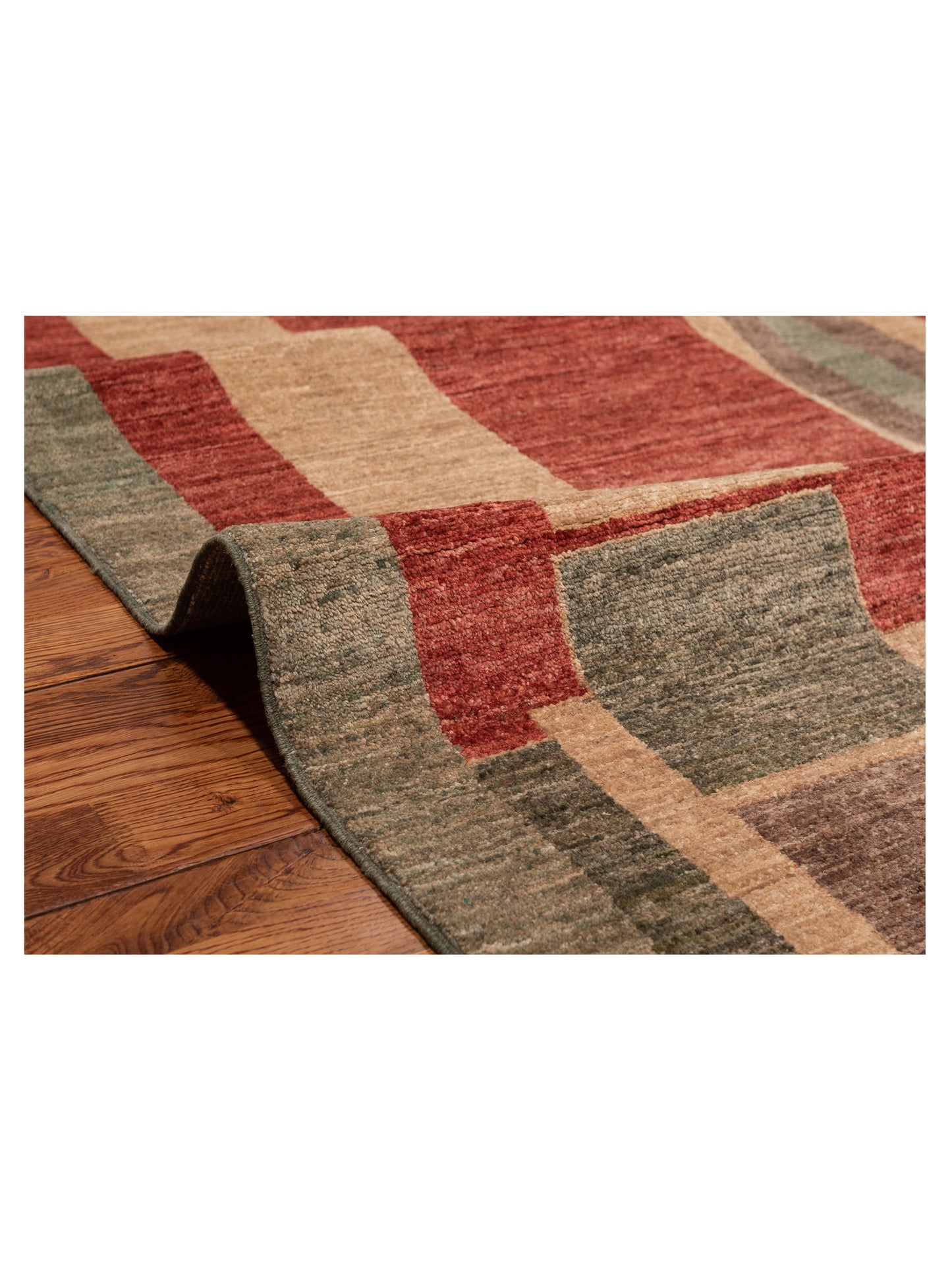 Gabbeh 92907 Multi 6.3x8.5 Hand Knotted Rug