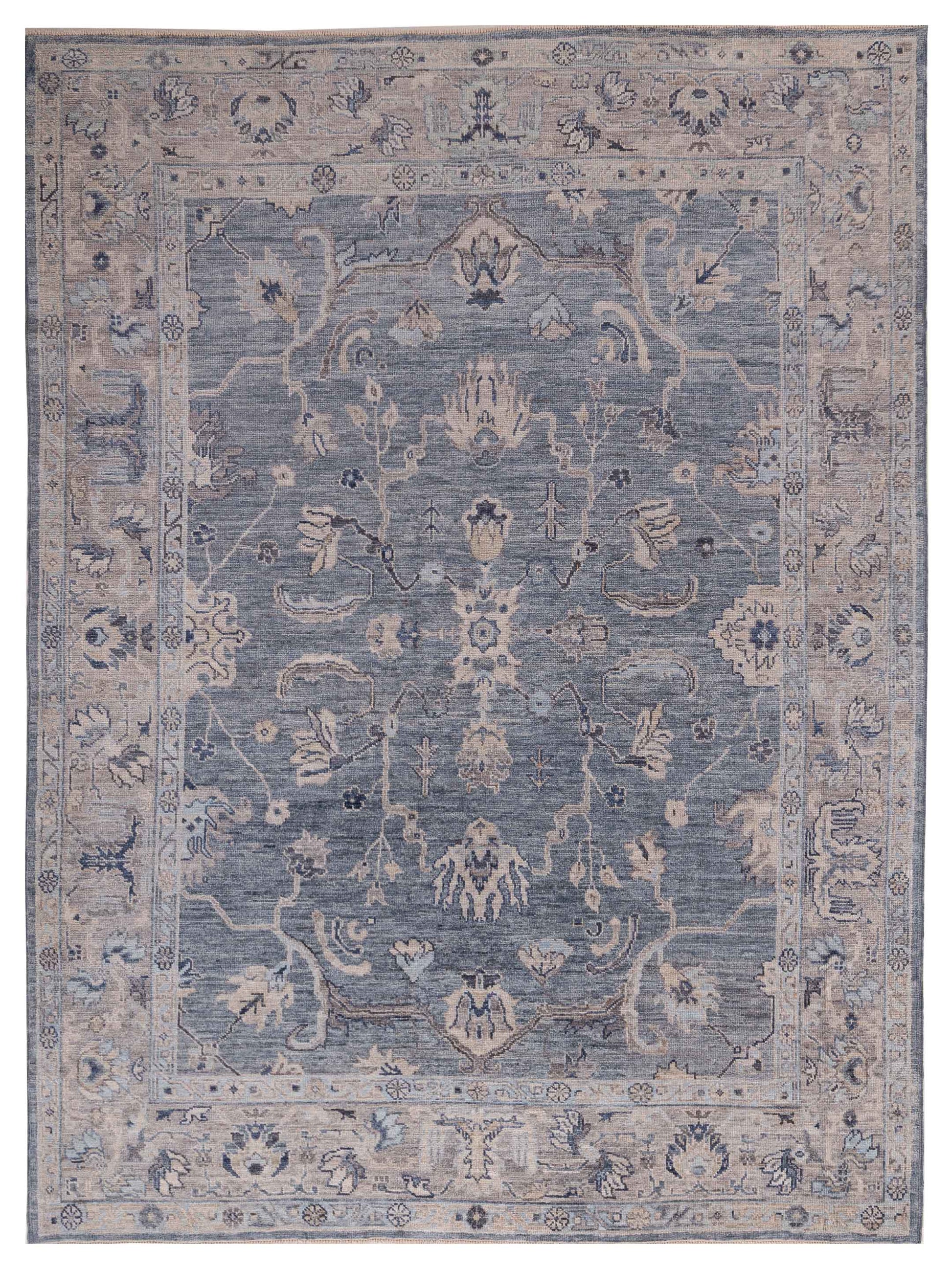 Anadol Angora Oushak  Blue Gray Traditional