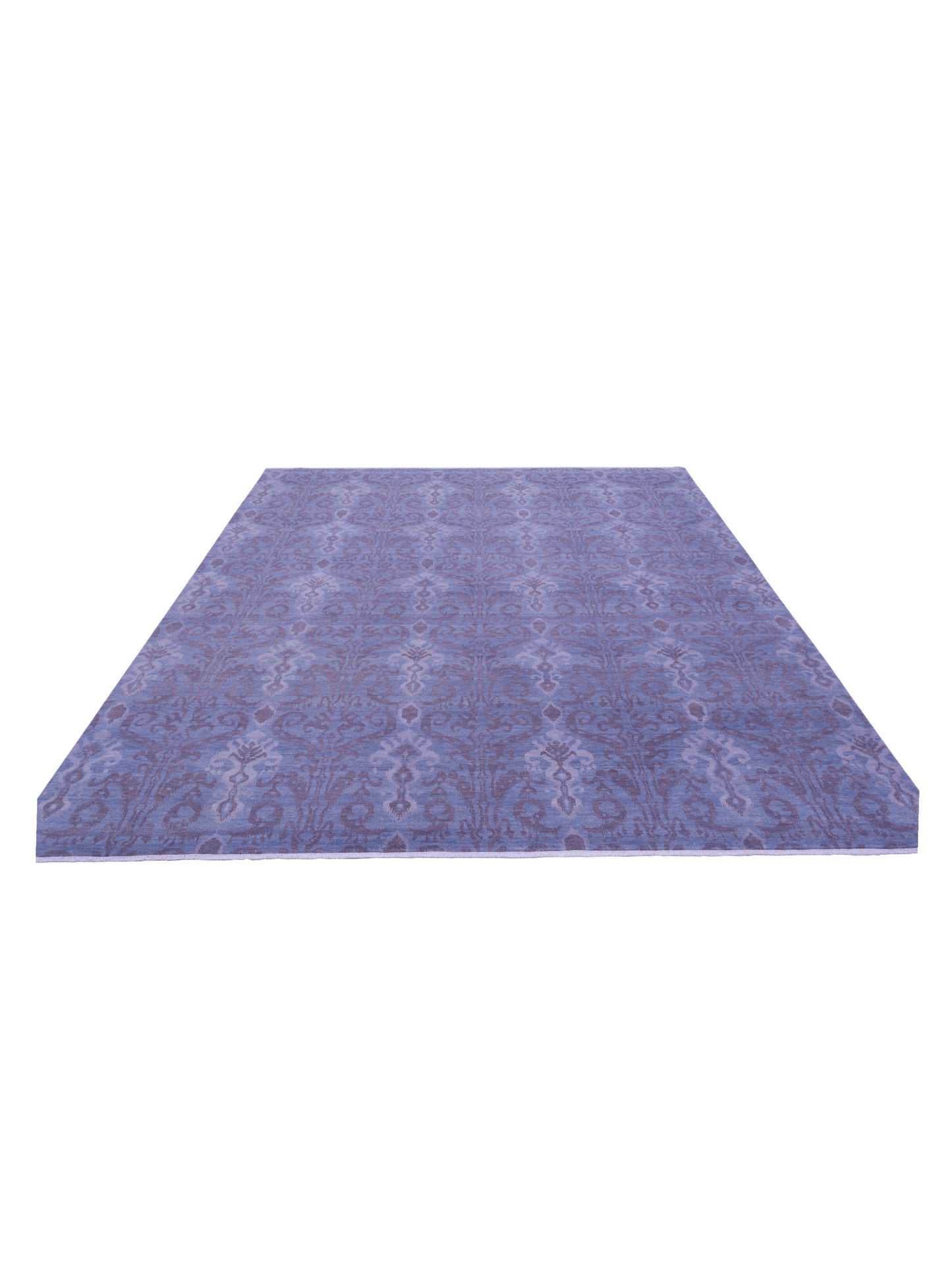 Tibetino 119233 Silver Brown 8.11x12 Hand Knotted Rug