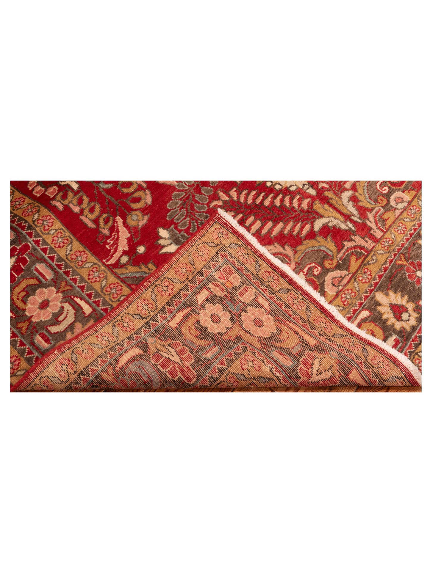Persian 93155 Red Brown 5.5x7.2 Hand Knotted Rug