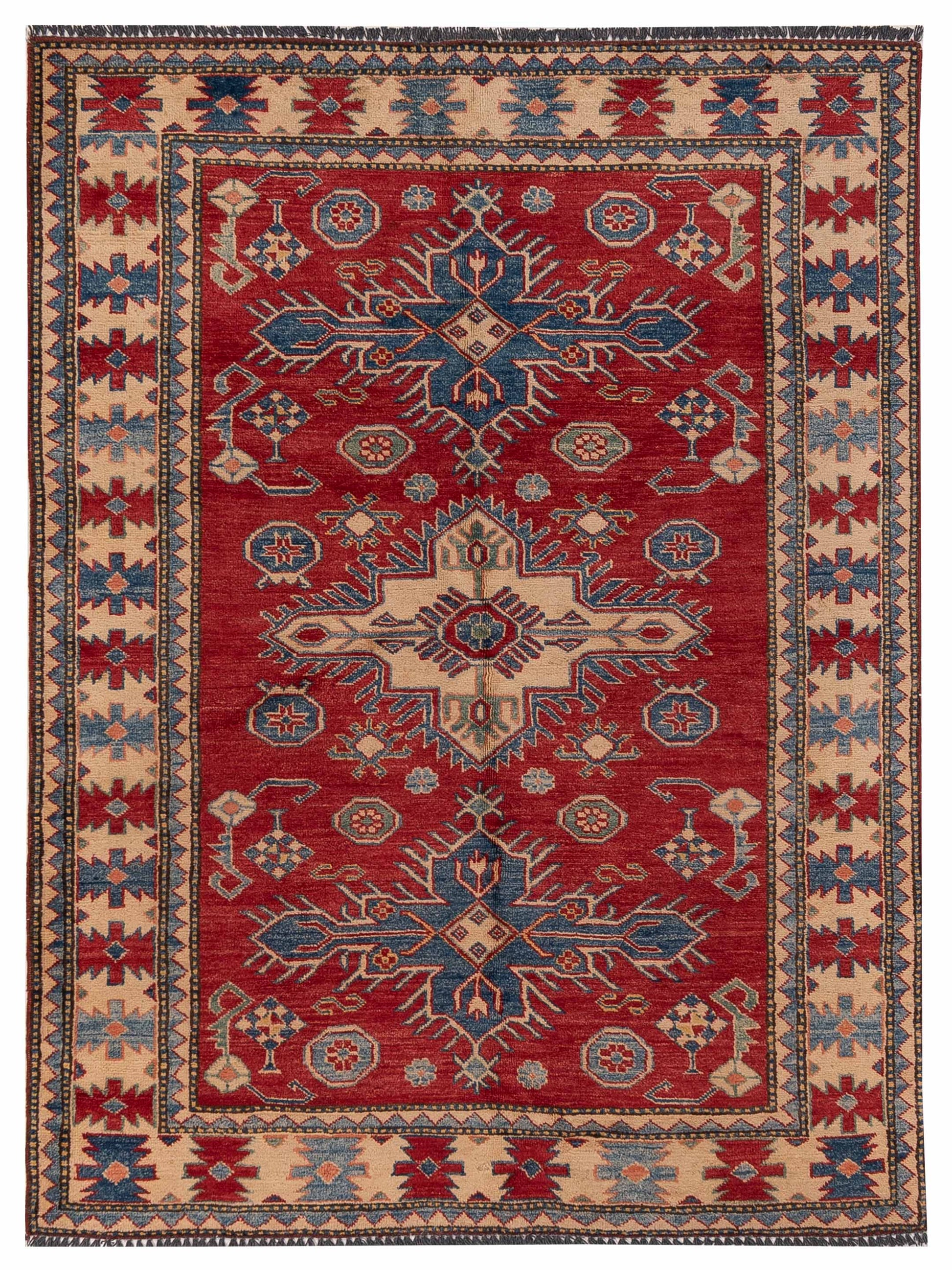 Nomad Kazak  Red Beige Tribal