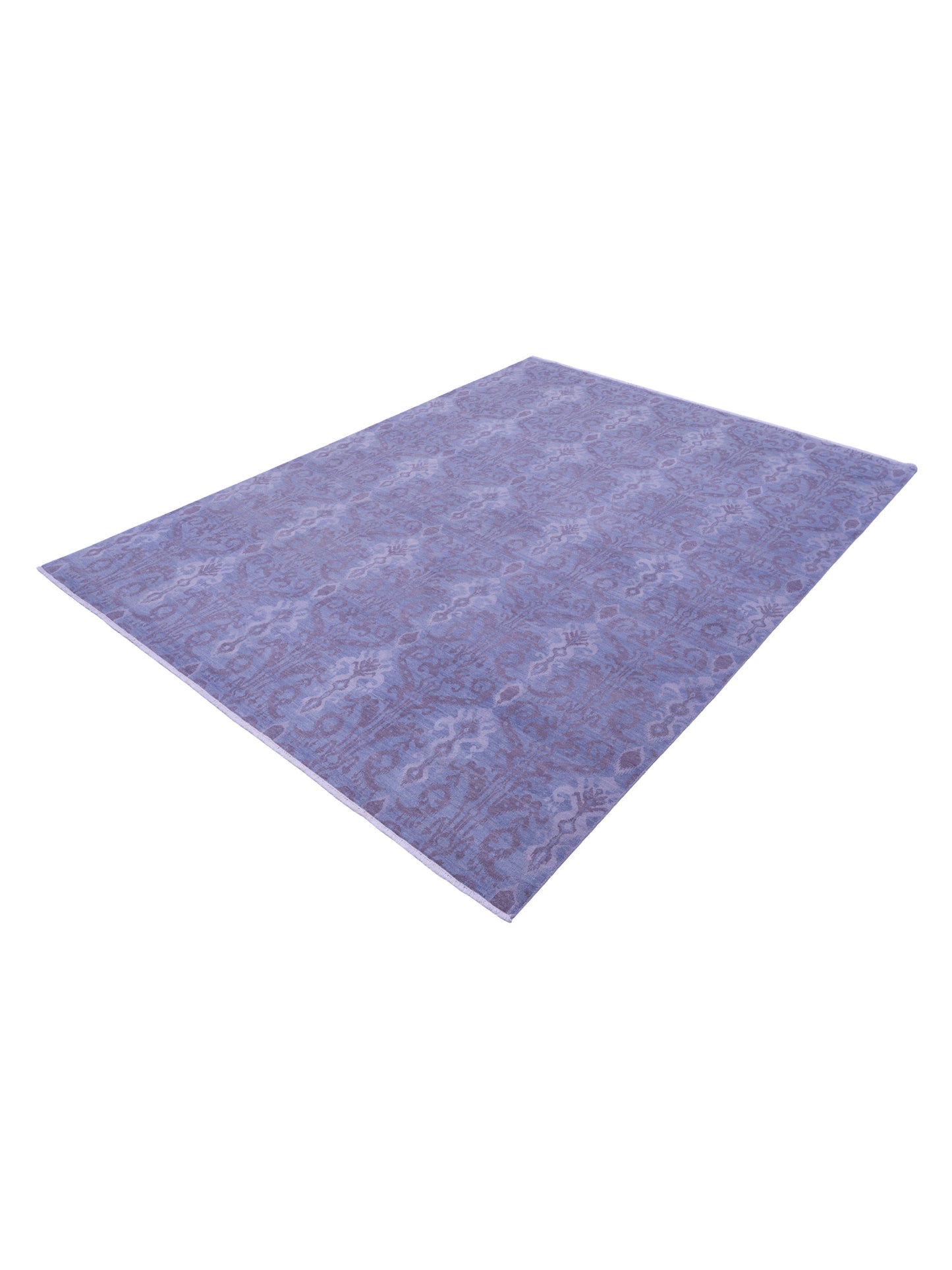 Tibetino 119233 Silver Brown 8.11x12 Hand Knotted Rug
