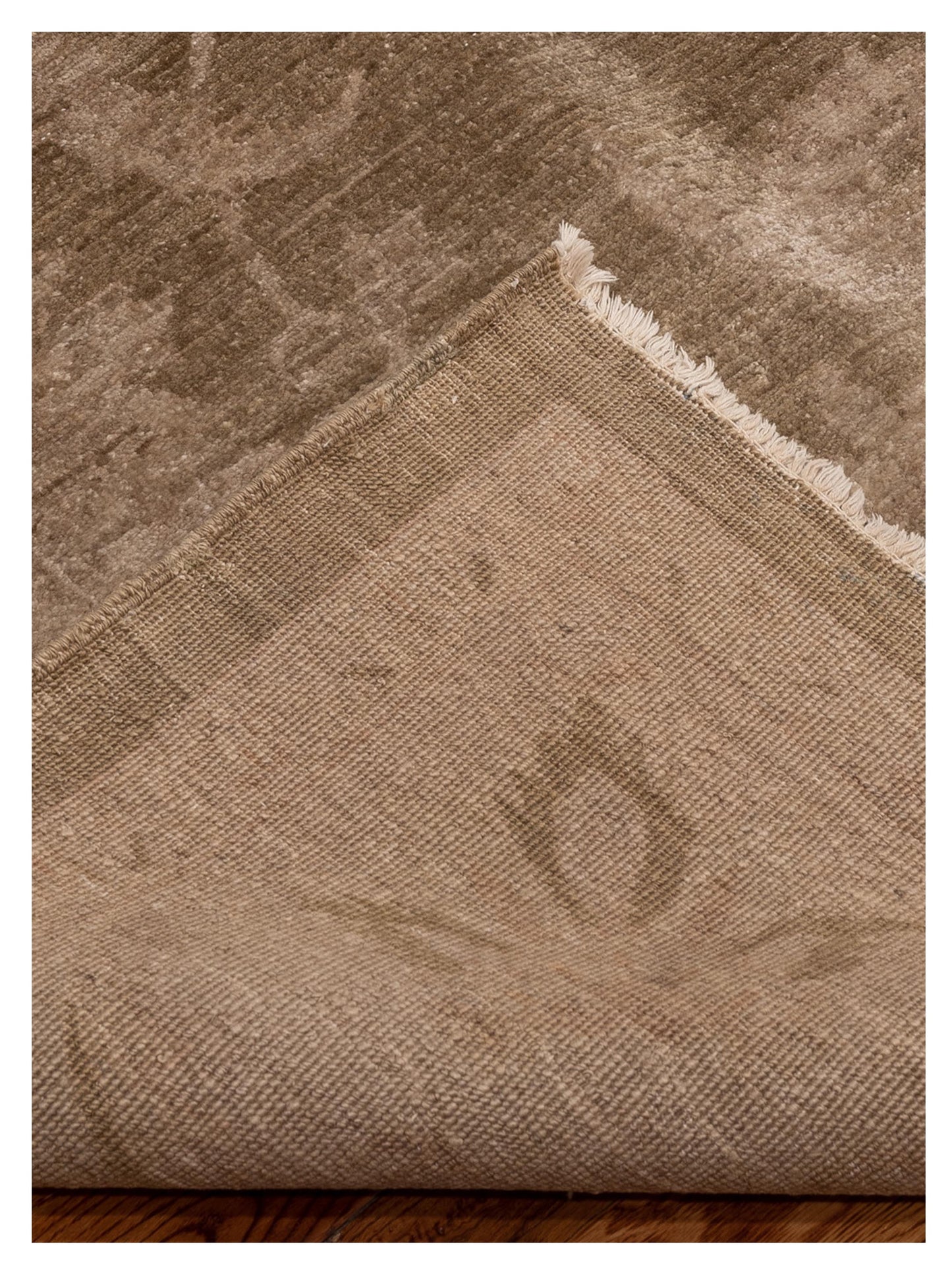 Sultan 92299 Green Silver 8x9.11 Hand Knotted Rug