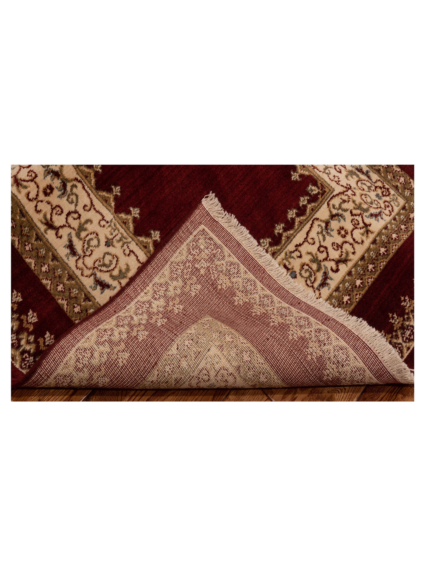 Alara 146348 Red Red 4x5.3 Machine Made Rug