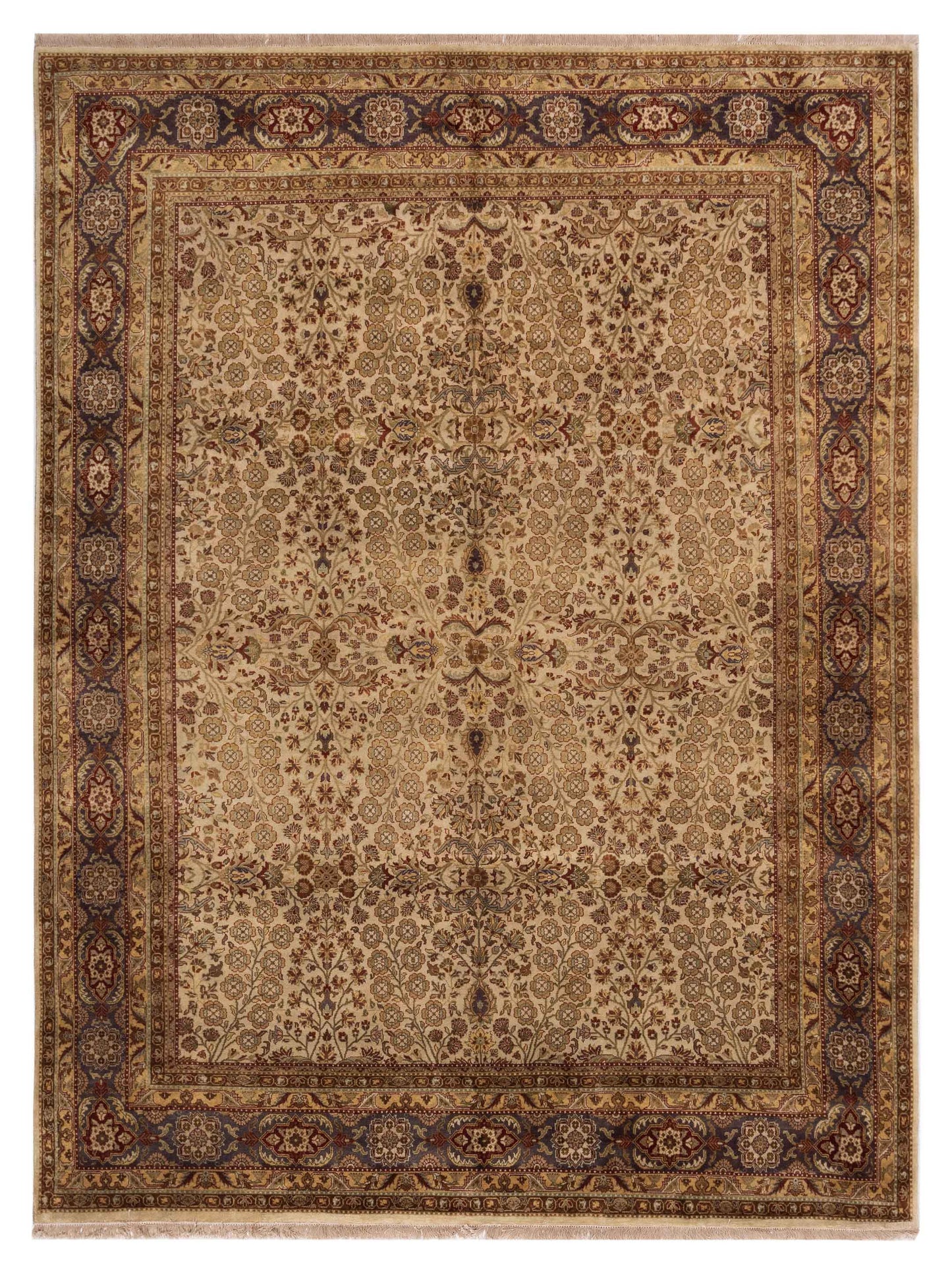 Rajpur Sivas  Beige Purple Traditional