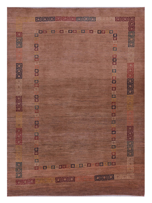 Siena Modern Gabbeh  Light Brown  Contemporary