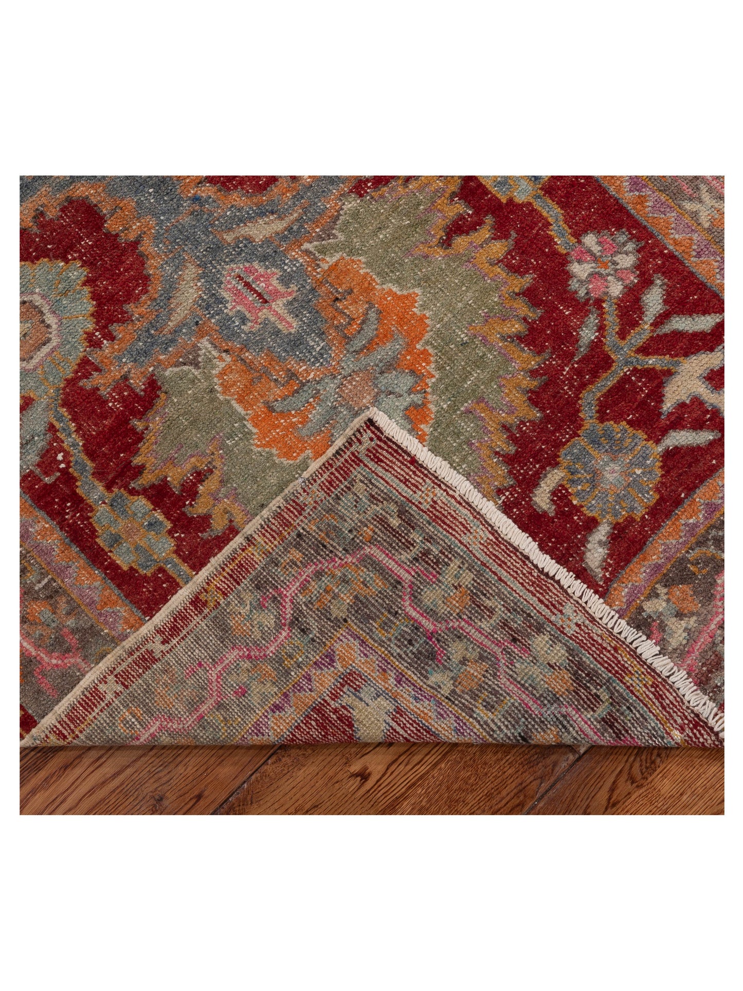 Old Anatolian 154171 Red Brown 3.2x5  Hand Knotted Rug