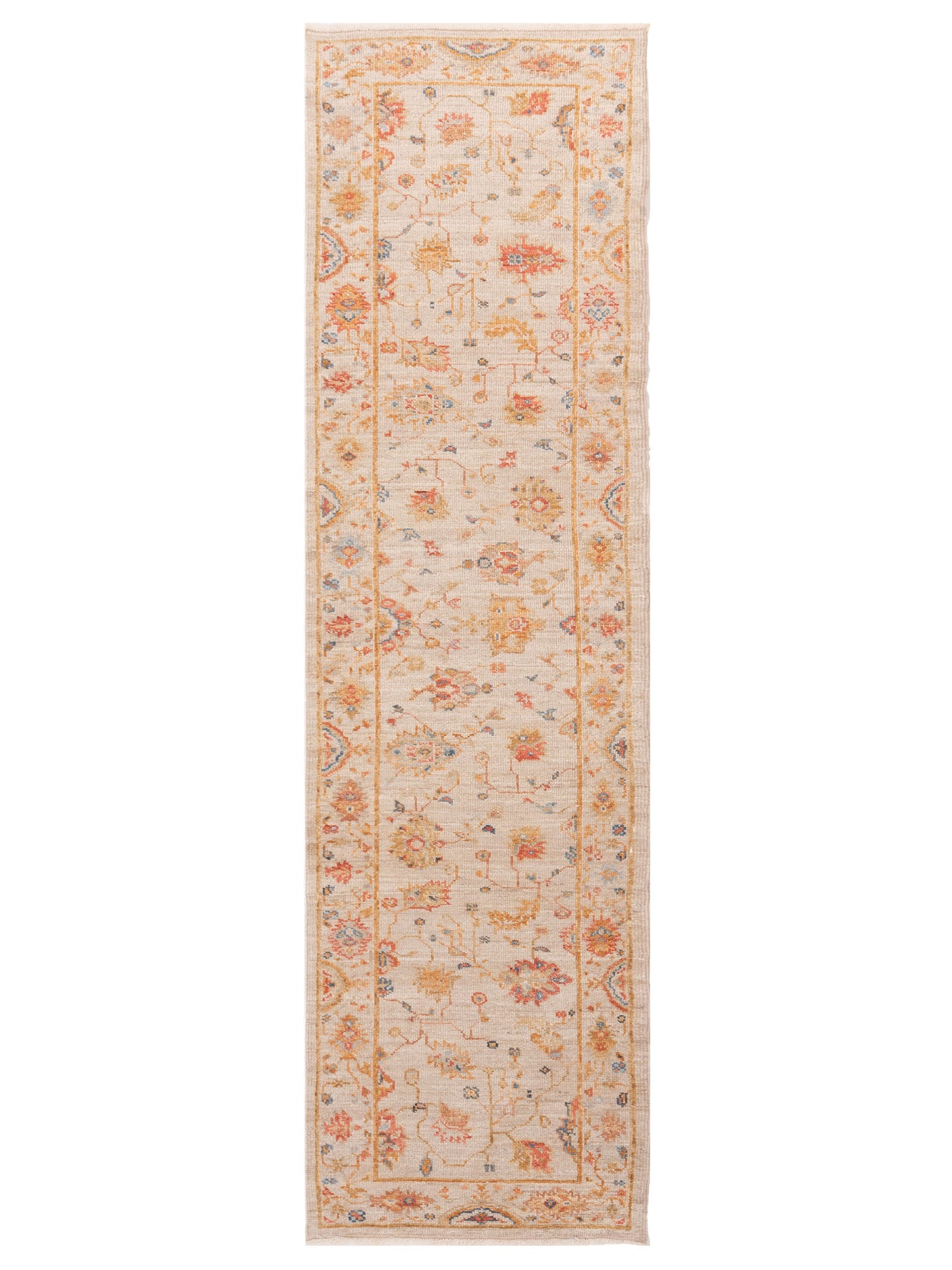Anadol Angora Oushak  Ivory Ivory Traditional