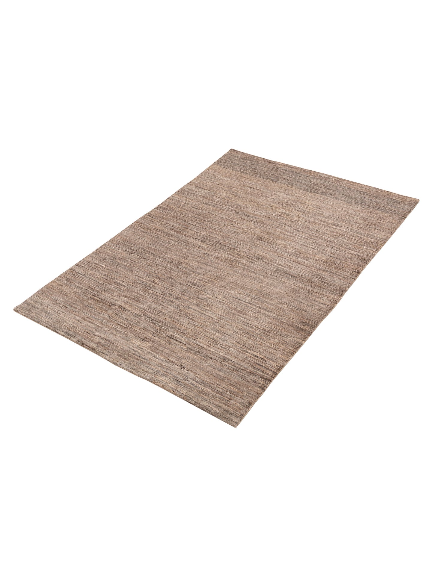Tibetino 154008 Brown Brown 5.4x8 Hand Knotted Rug