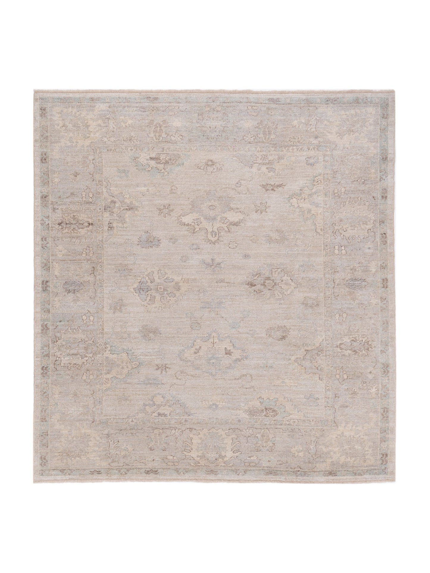 Anadol Angora Oushak  Silver Gray Traditional