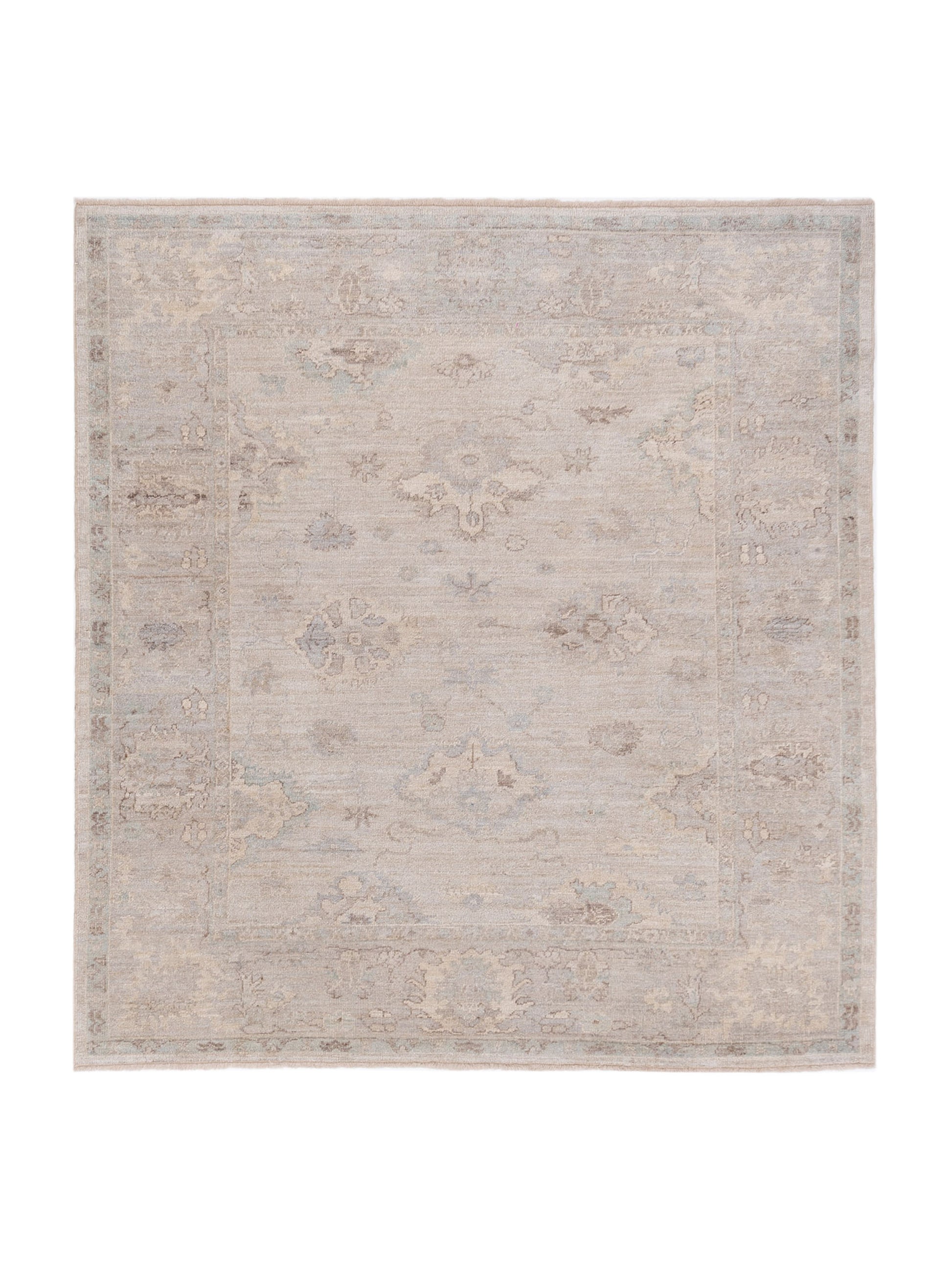 Anadol Angora Oushak  Silver Gray Traditional