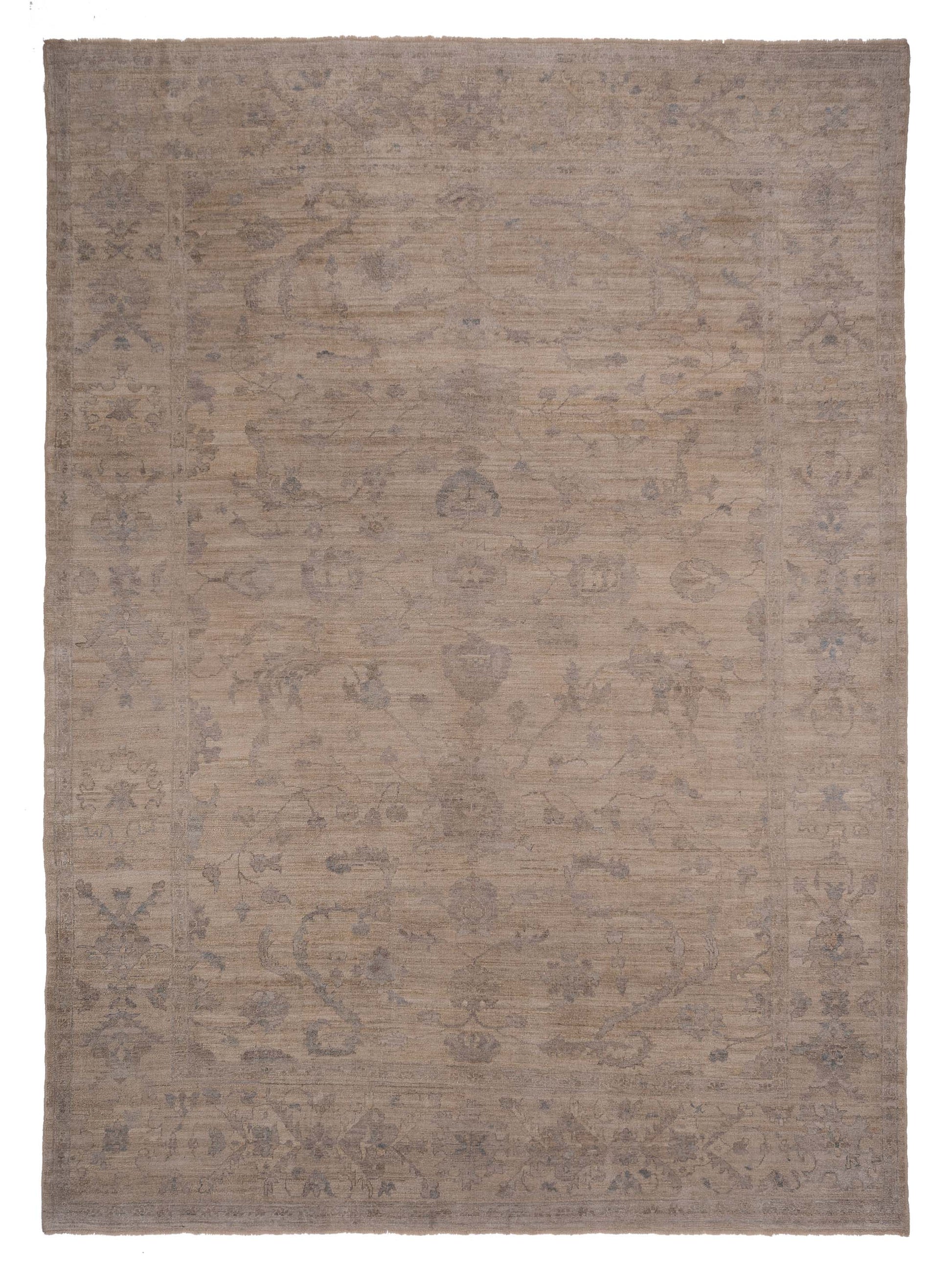 Anadol Angora Oushak  Ivory Gray Traditional
