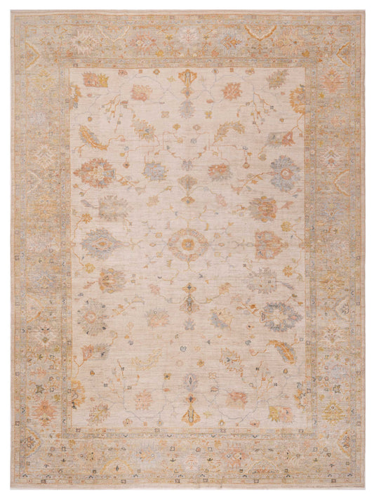 Anadol Angora Oushak  Beige Beige Traditional