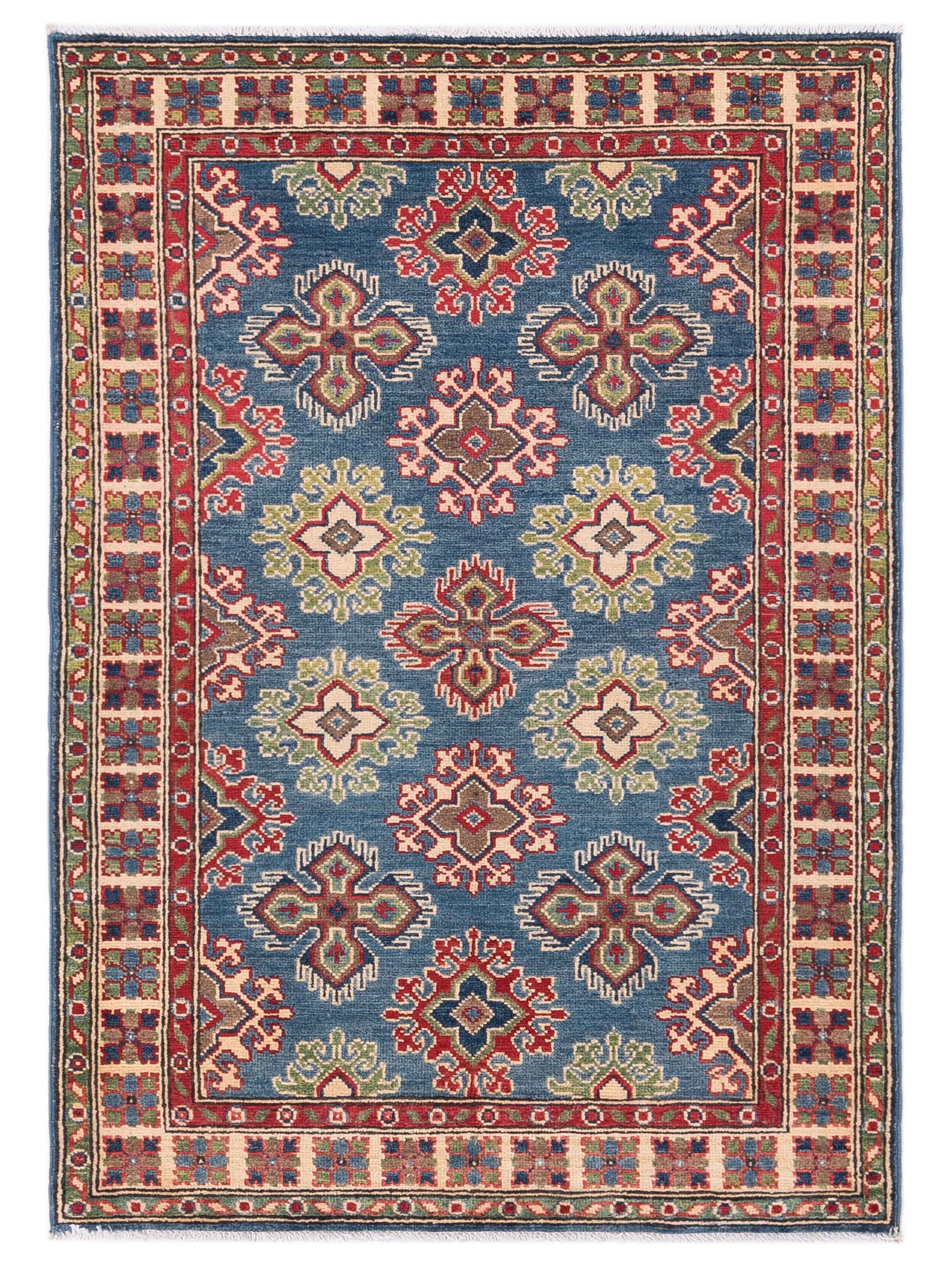 Nomad Kazak  Blue Ivory Traditional