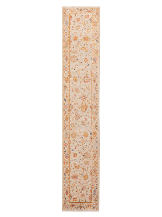 Anadol Angora Oushak  Ivory Ivory Traditional