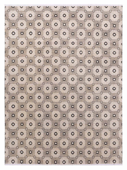 Rajpur Aurore  Ivory Gray Contemporary