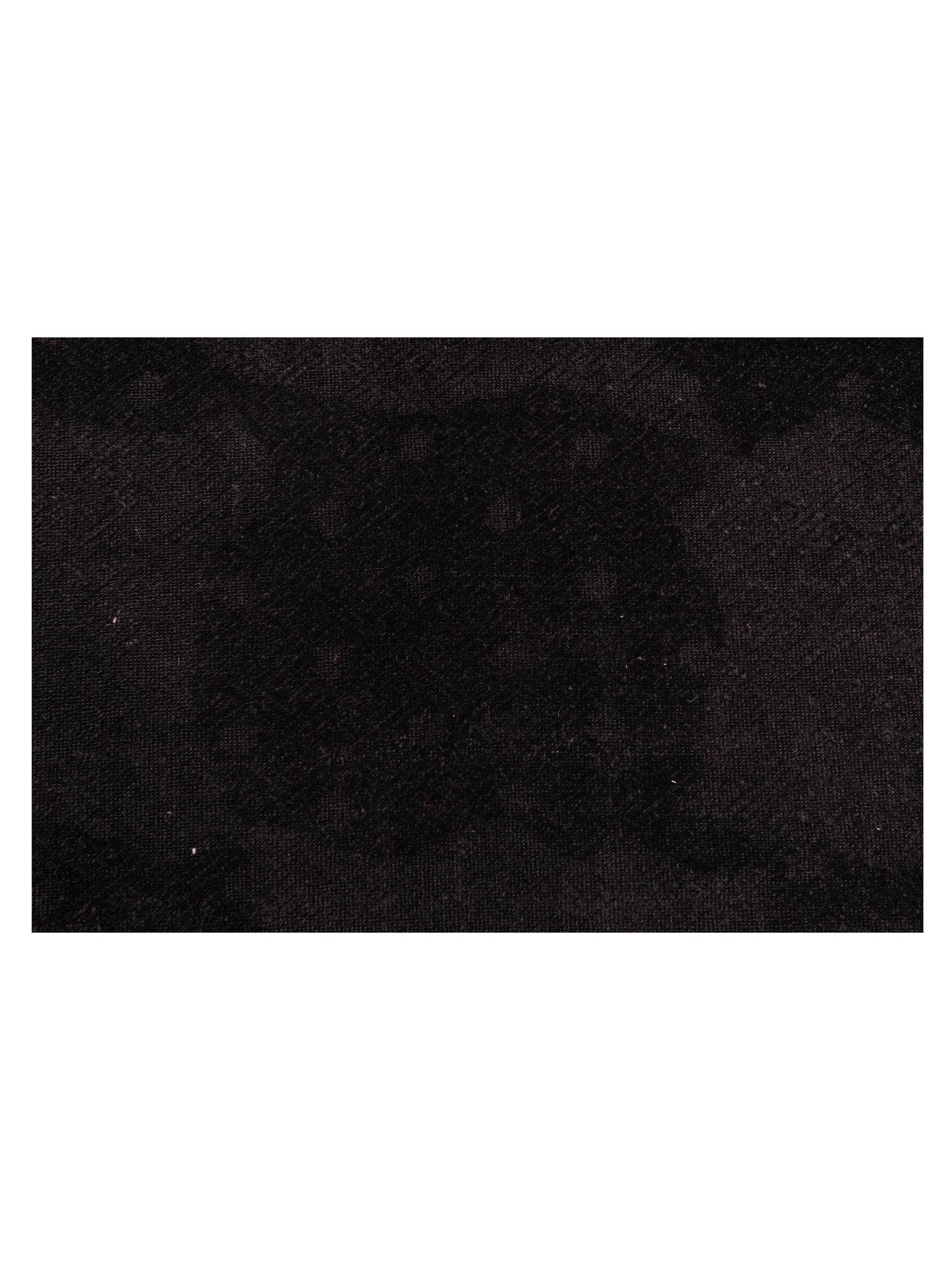 Vintage 108913 Black 6.10x8.6 Hand Knotted Rug