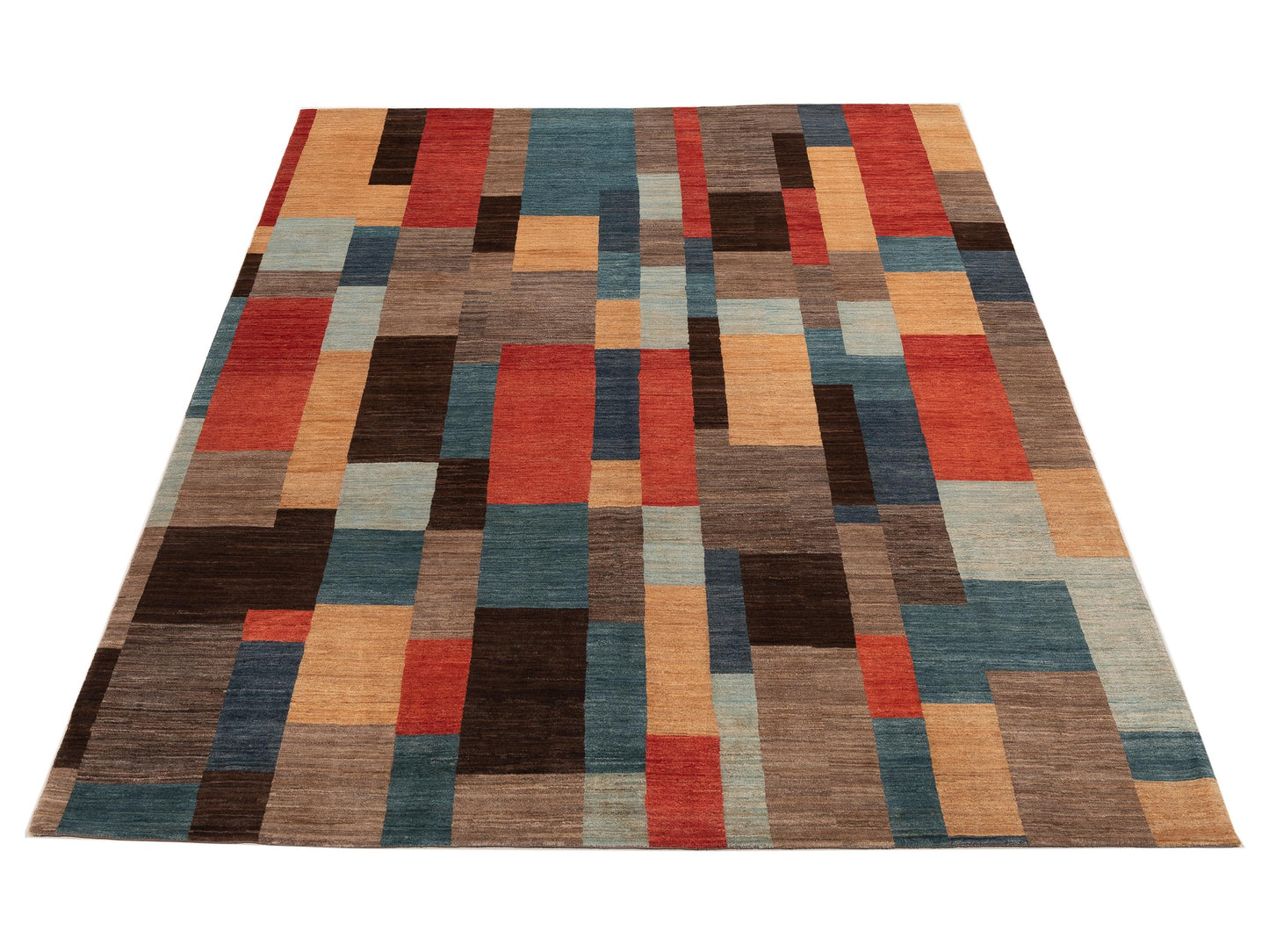 Tibetino 154057 Multi Multi 7.11x10.6 Hand Knotted Rug