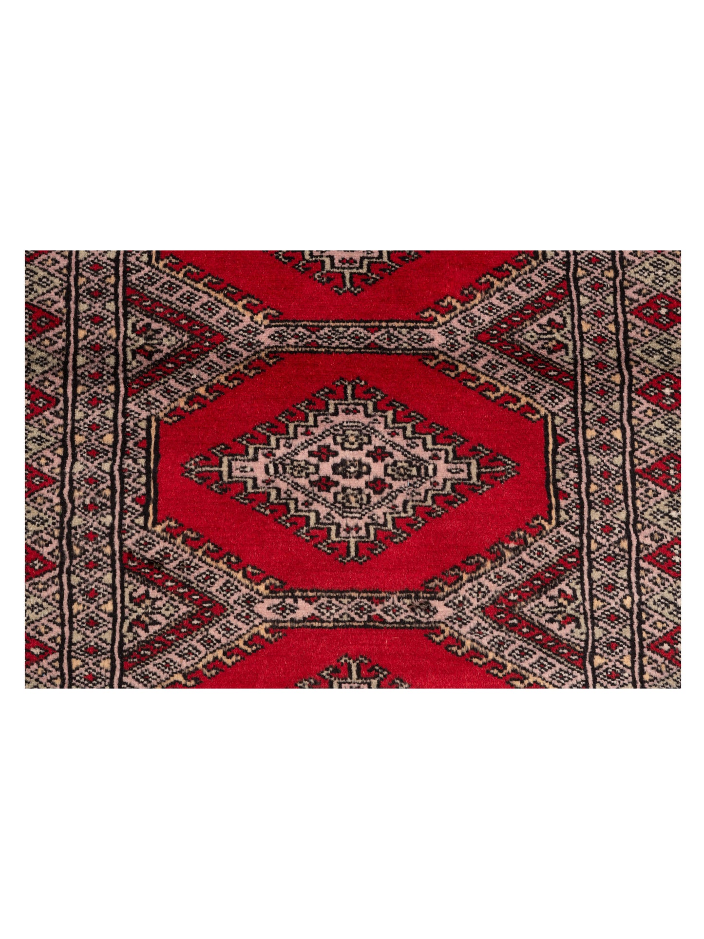 Bokhara 146622 Red Silver 2.2x3.10 Hand Knotted Rug